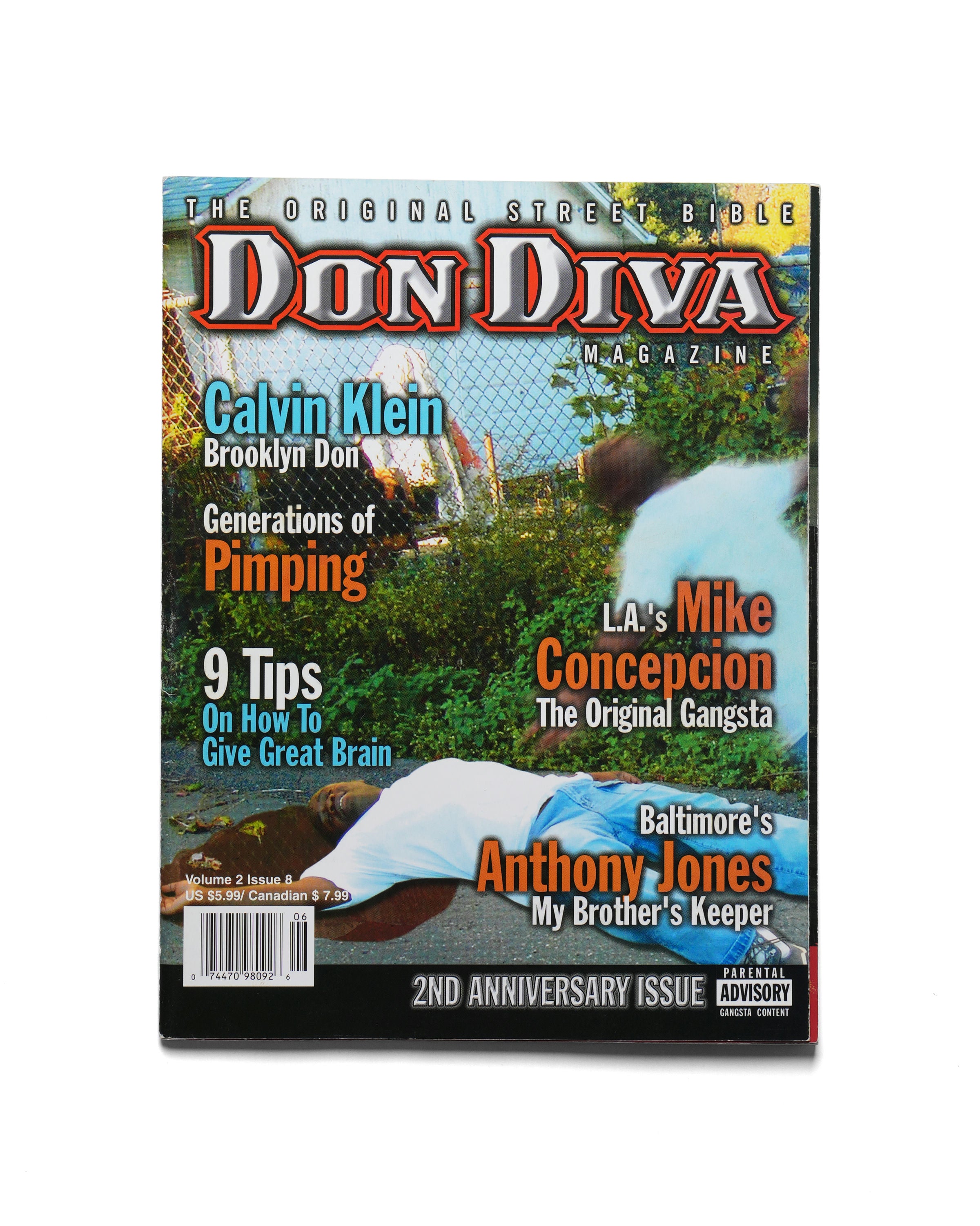 Don Diva - Volume 2 - Issue 8 2001 - Front Cover