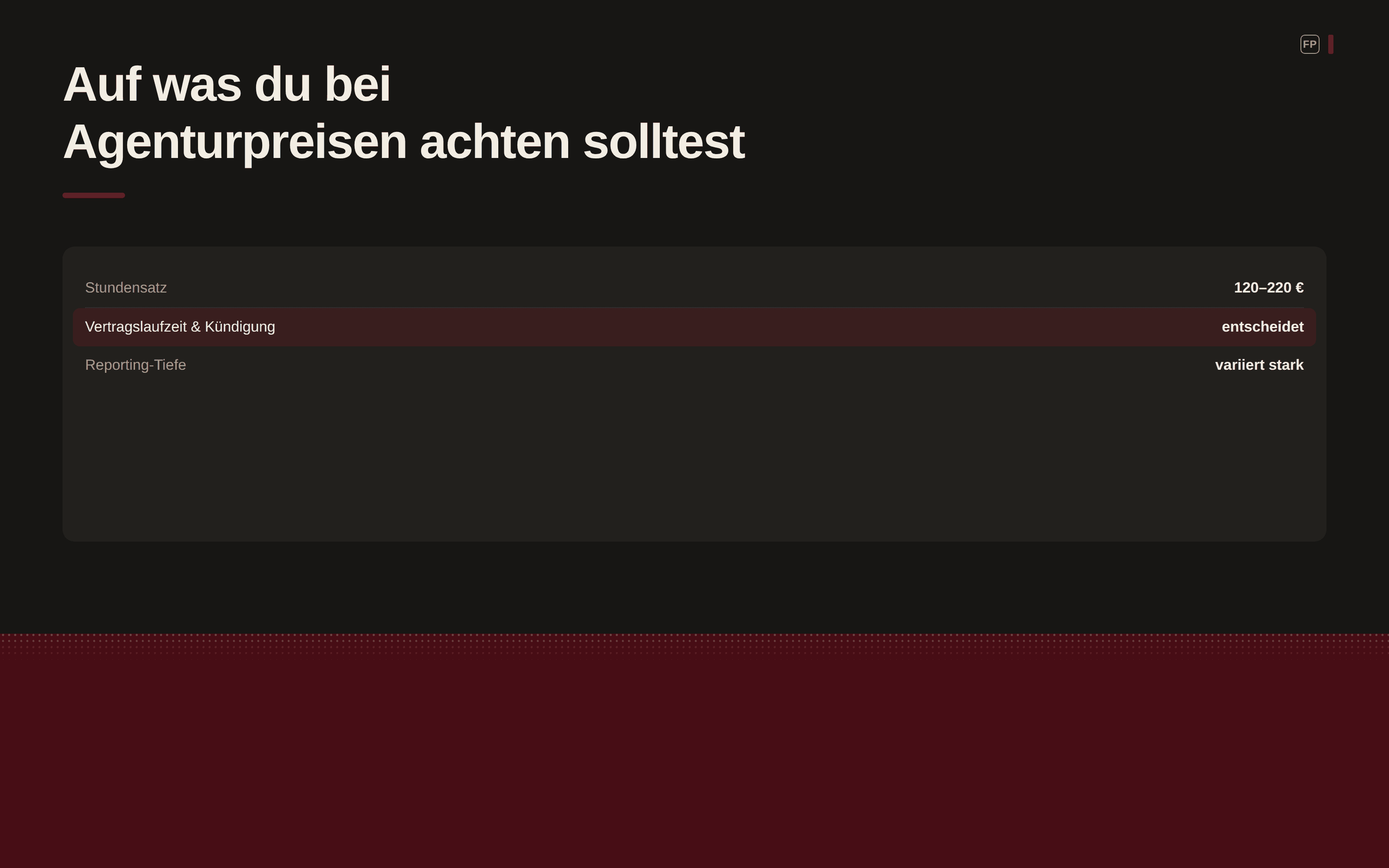 Was kostet GEO wirklich?