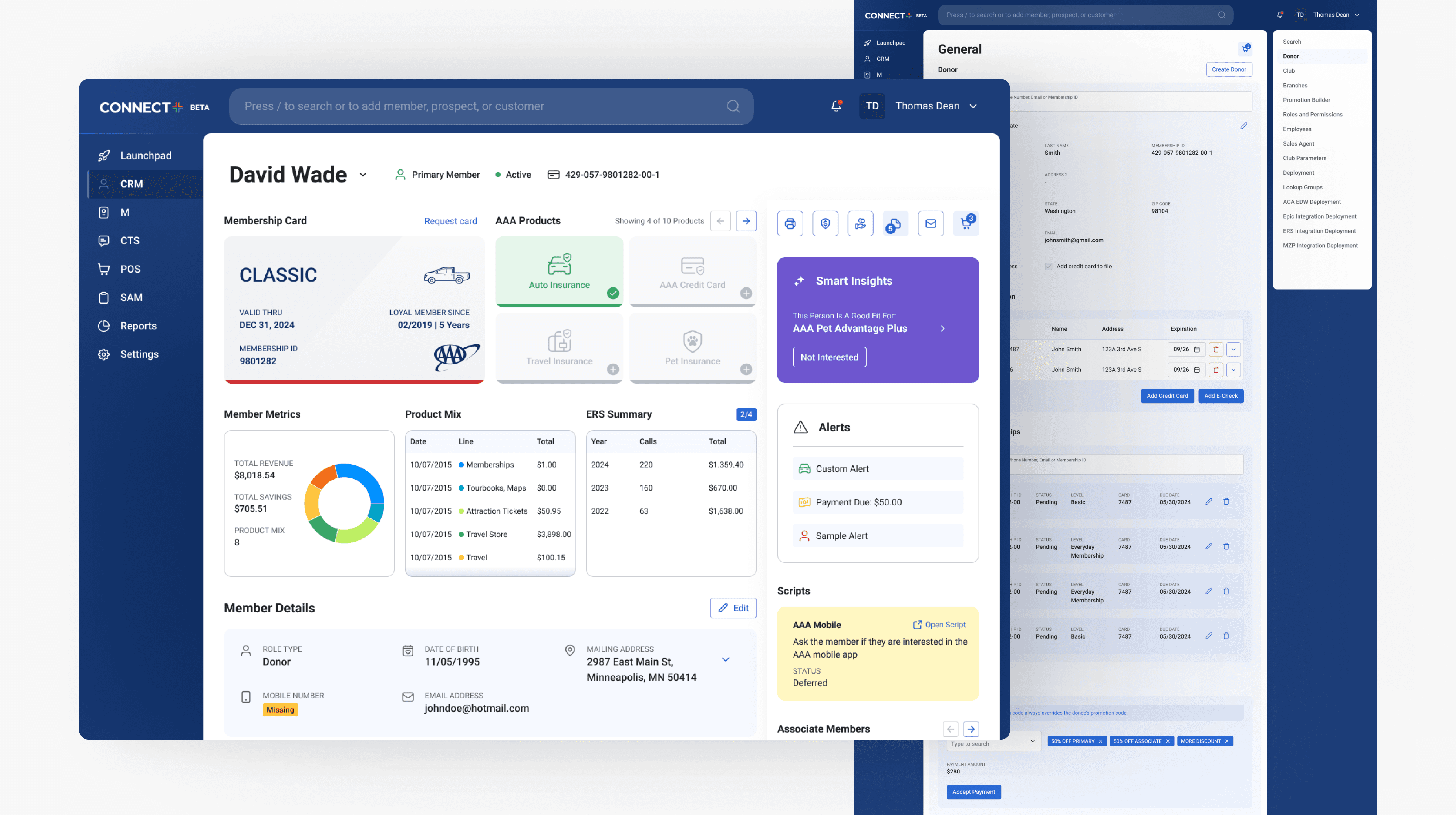 Laptop showing Bloomy UI