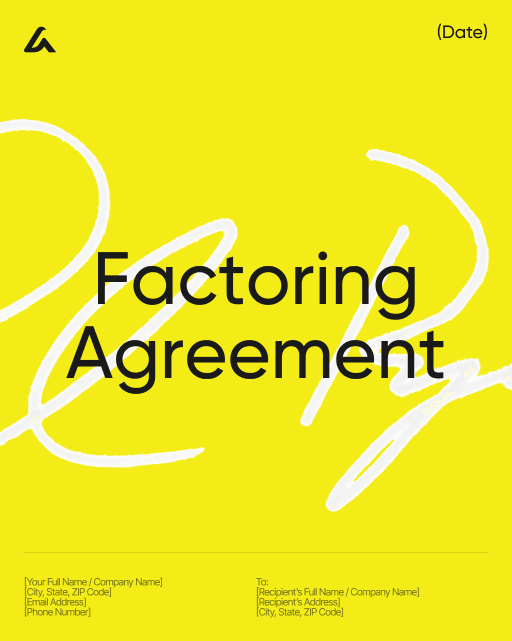 Factoring Agreement