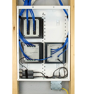 Legrand ON-Q whole home amplification and speaker distribution platforms for multi-room audio in residential installations in British Columbia
