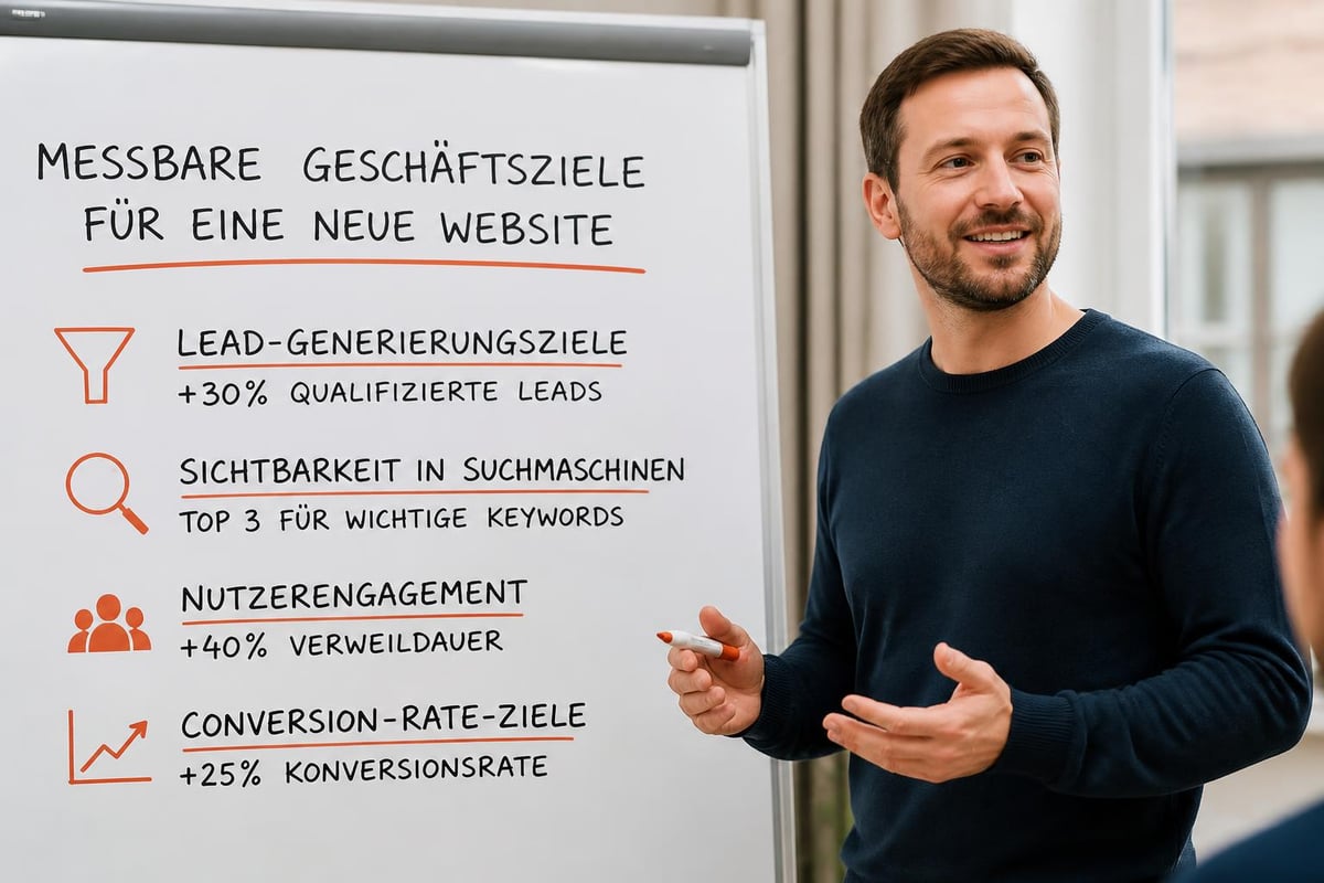 Website-Ziele und KPIs