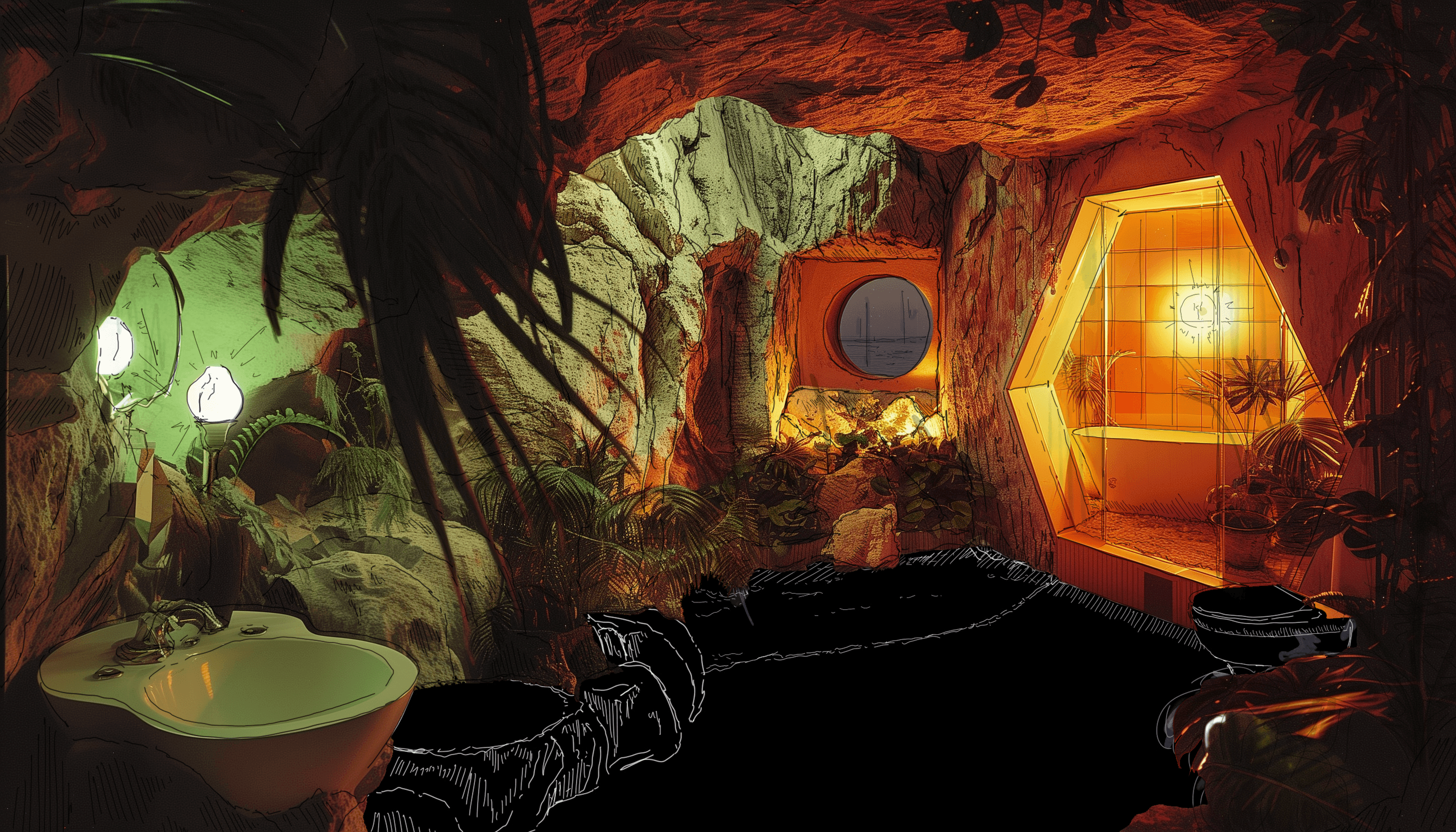 Woman Sit On The Floor