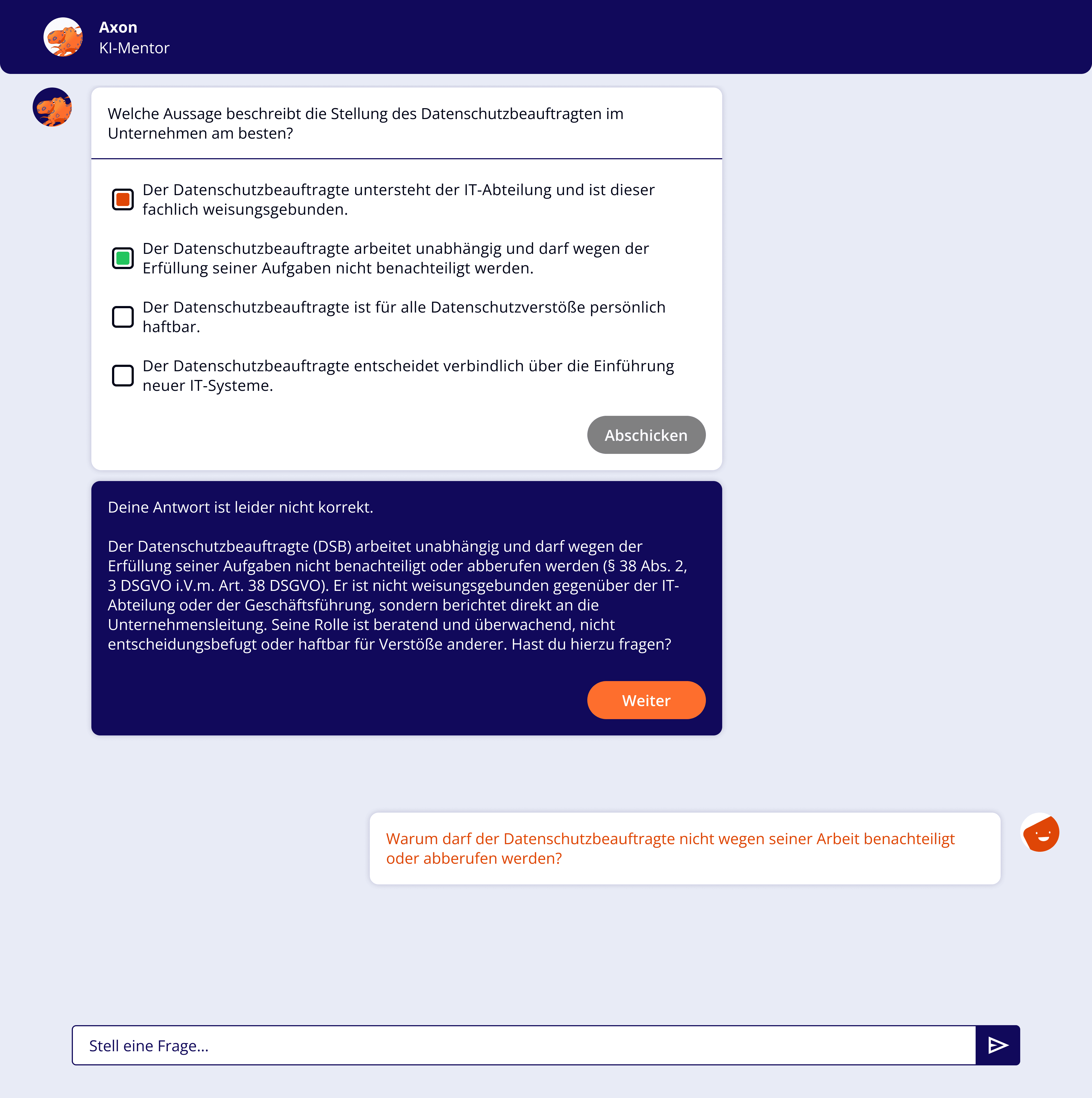 Bild Funktion KI-Chat 