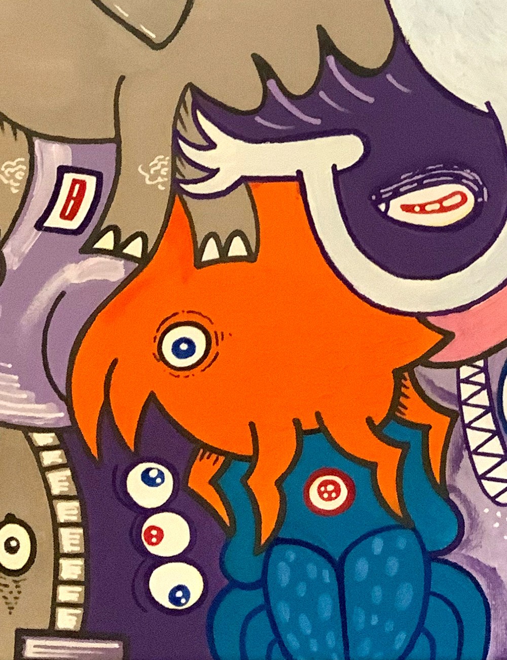Chat-souris. Monstre detail
