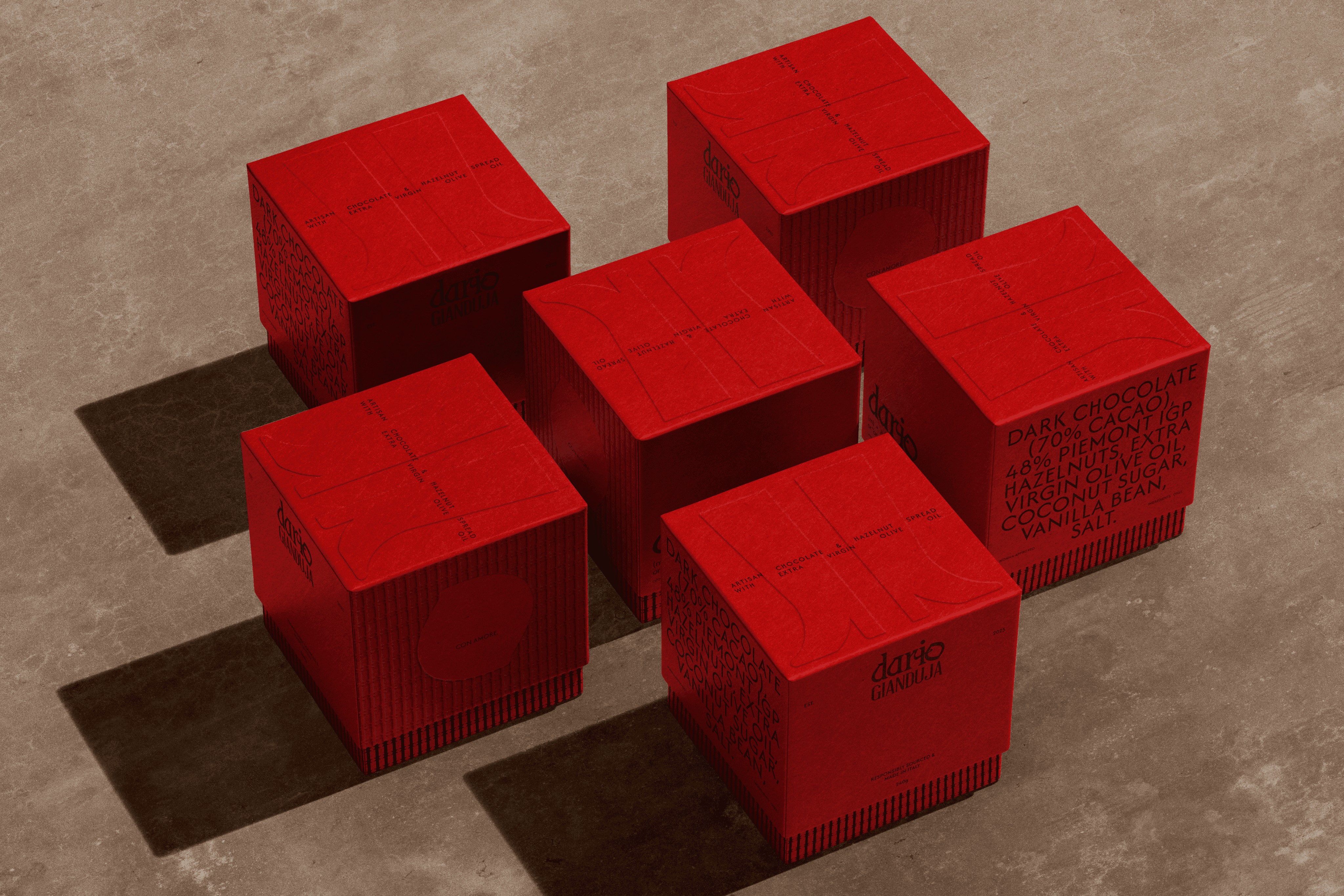 packaging design by selina donohoe for chocolate brand