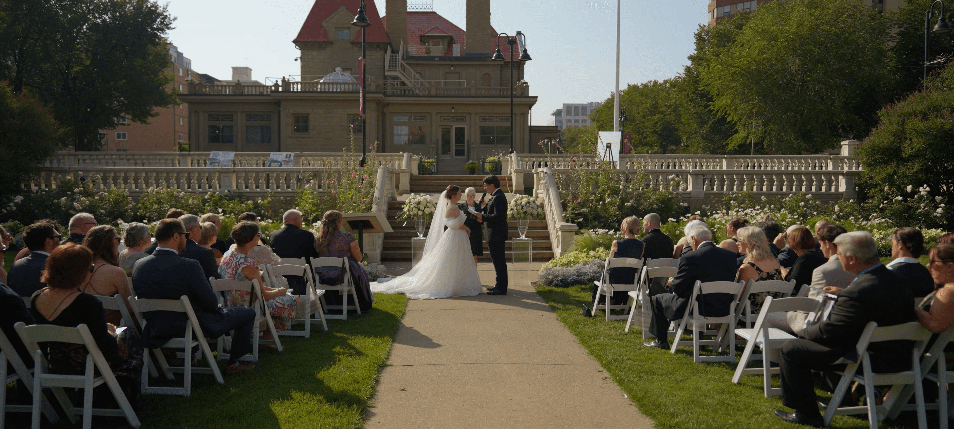 wedding rings on table