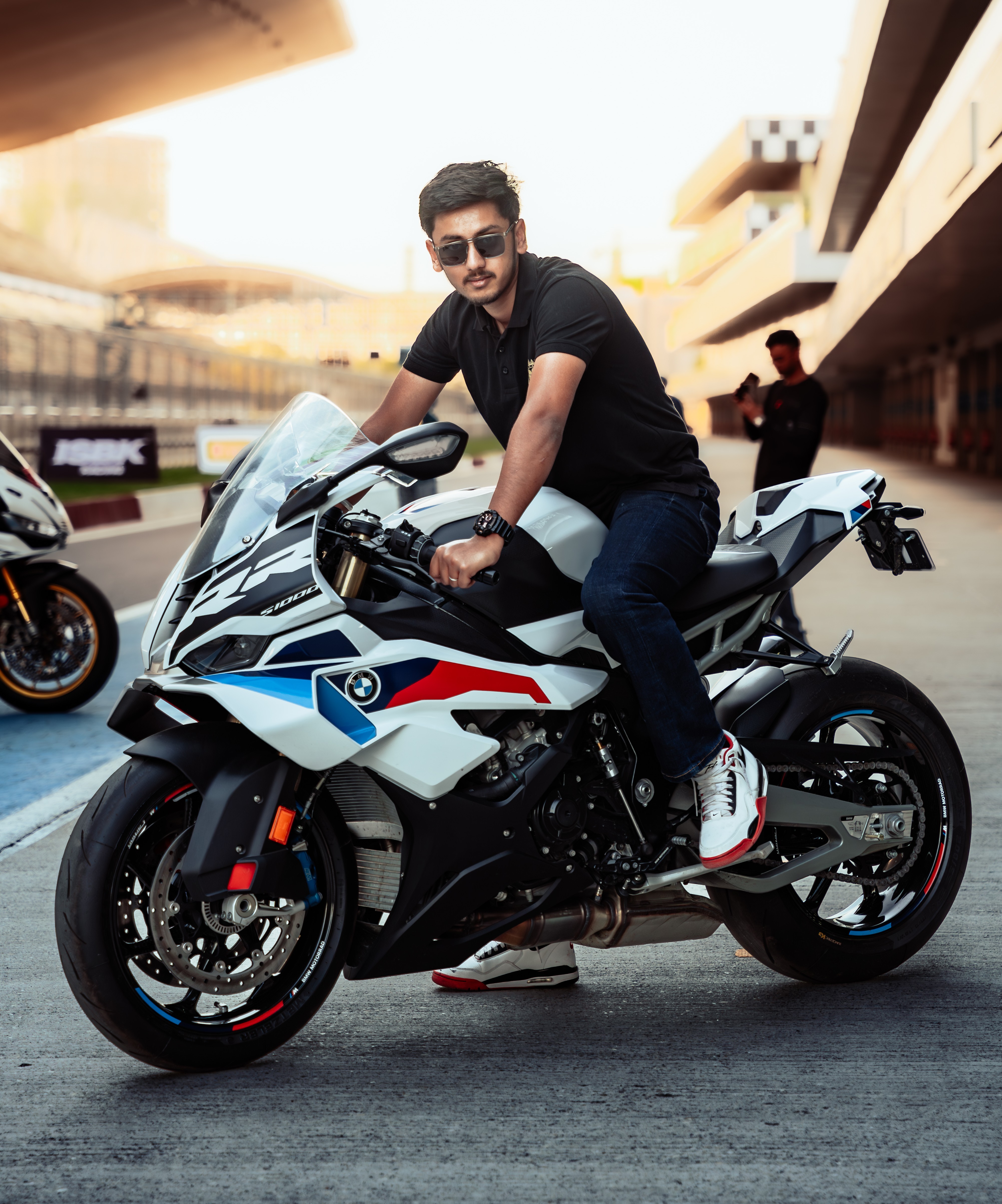 Photo of Hamza as a music producer