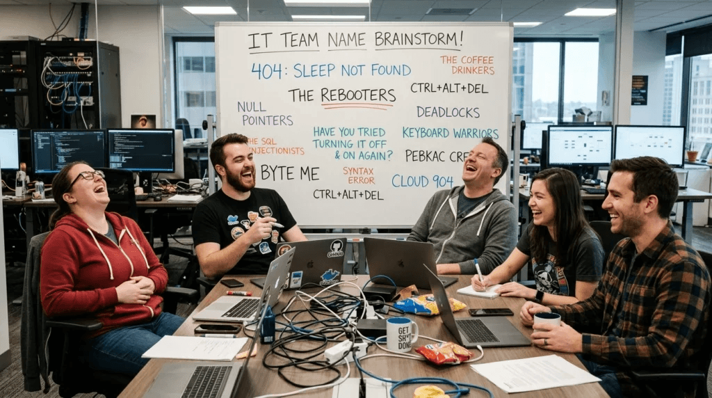 Group Names - debug squad it team