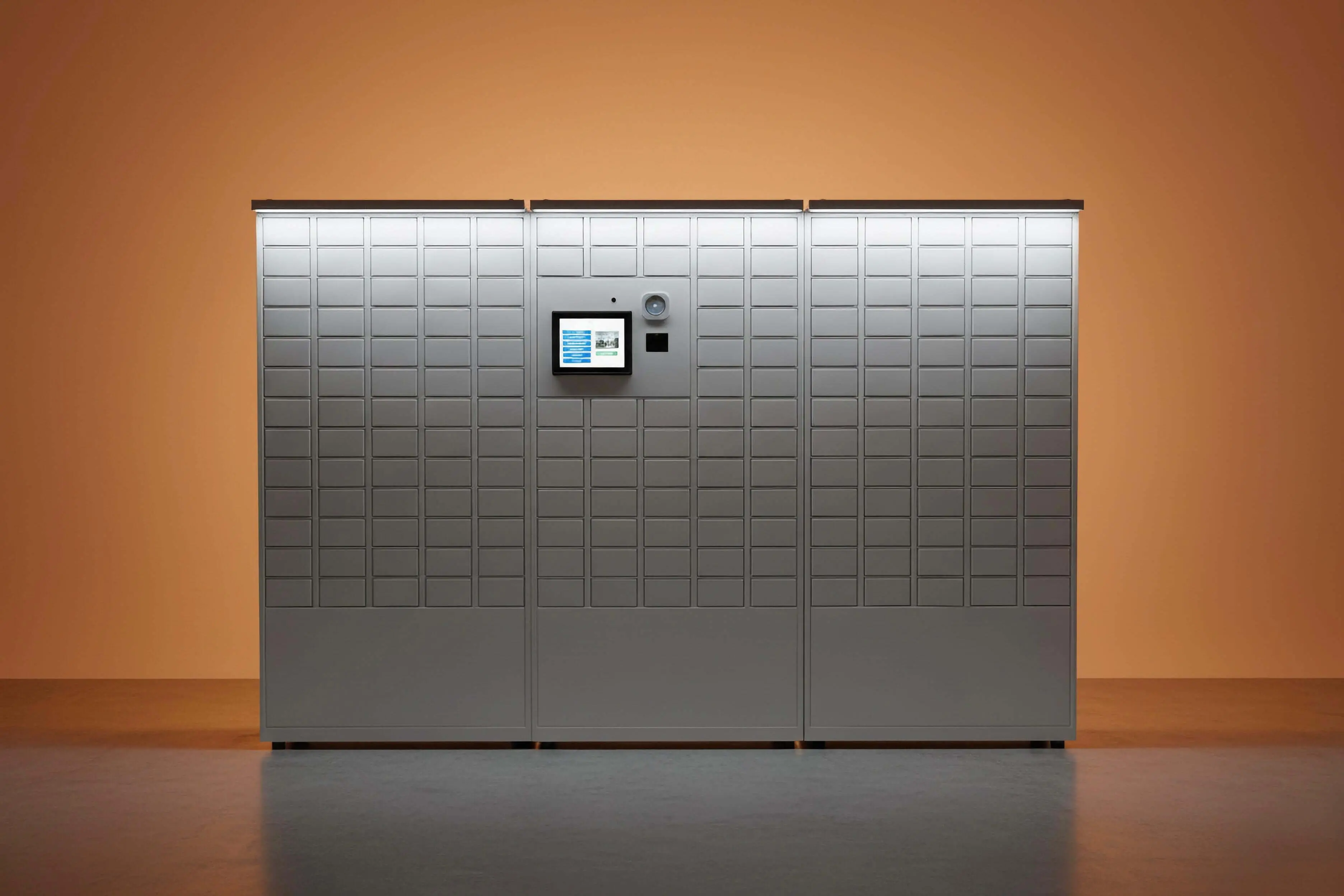 Asset management smart locker for secure storage and tracking of valuable equipment. Automated inventory control for corporate assets and tools