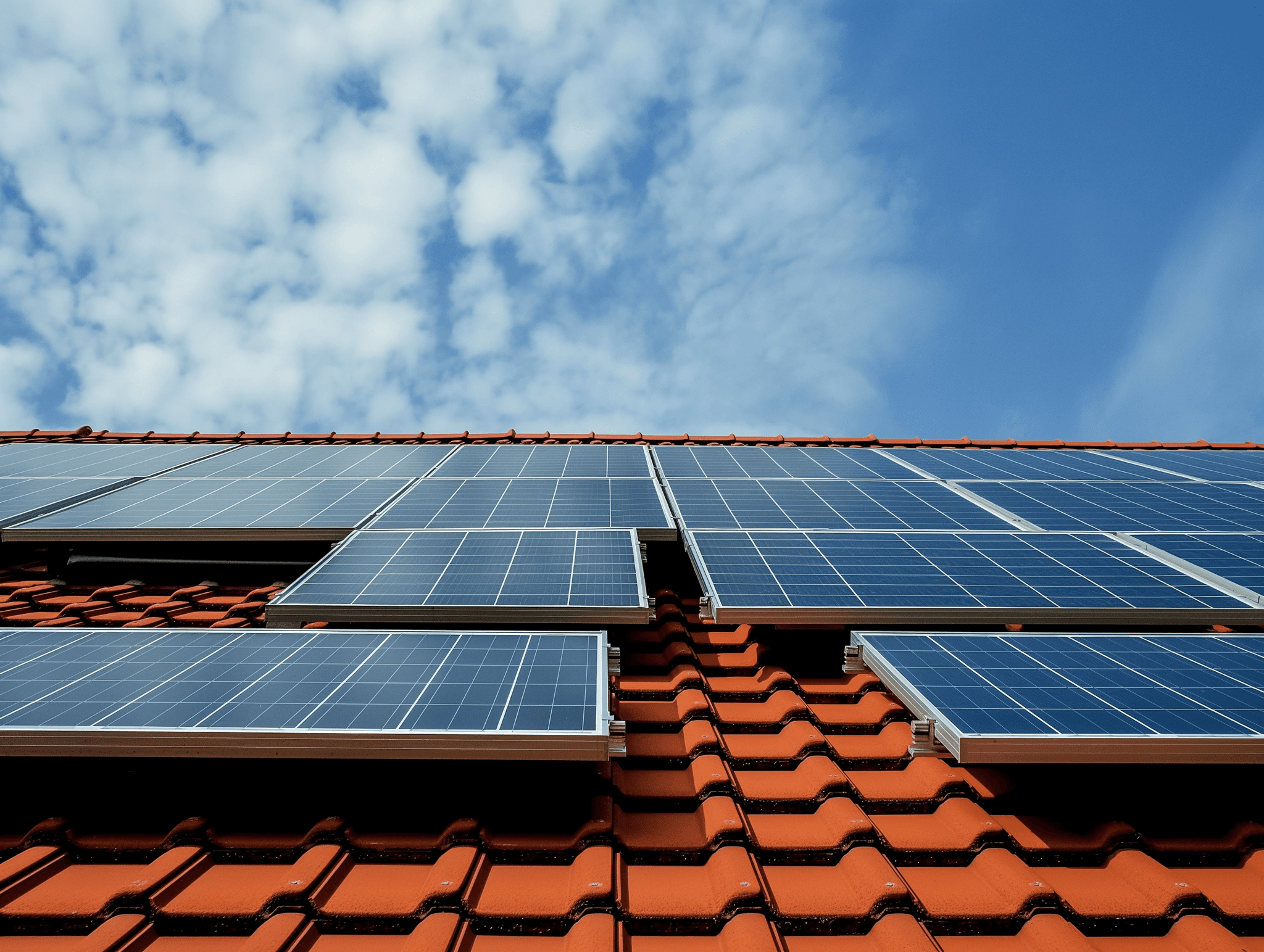 solar panel on a home 