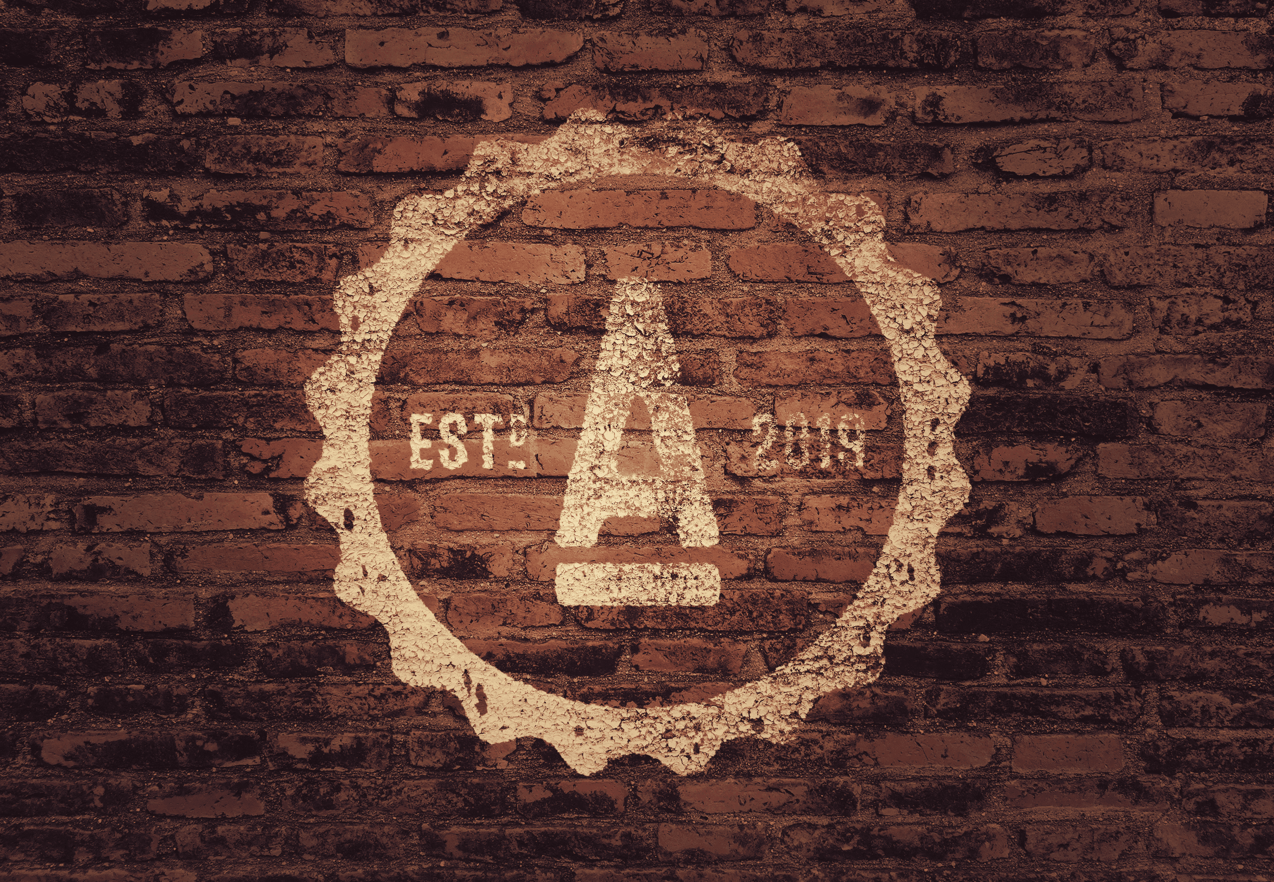 a cell phone on a white block