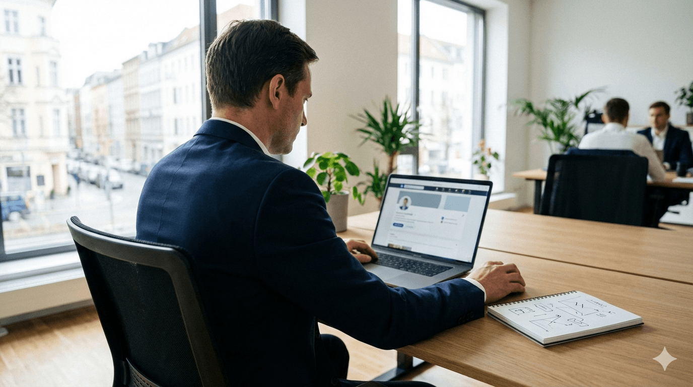 Get Found on LinkedIn in DACH: The 10-Second Profile Strategy for Directors & VPs