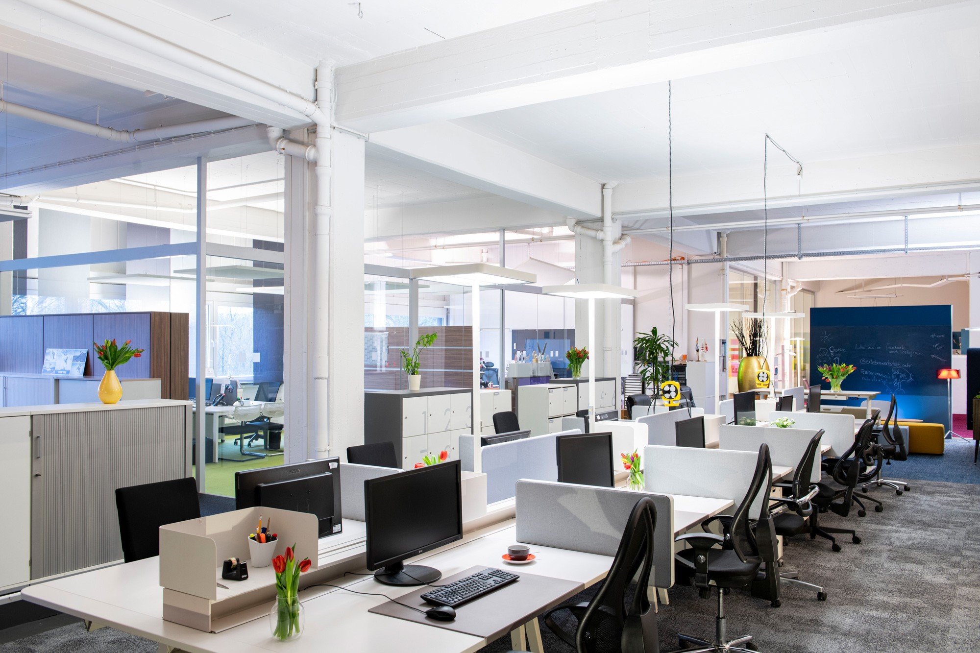 Modern abstract B&W composition