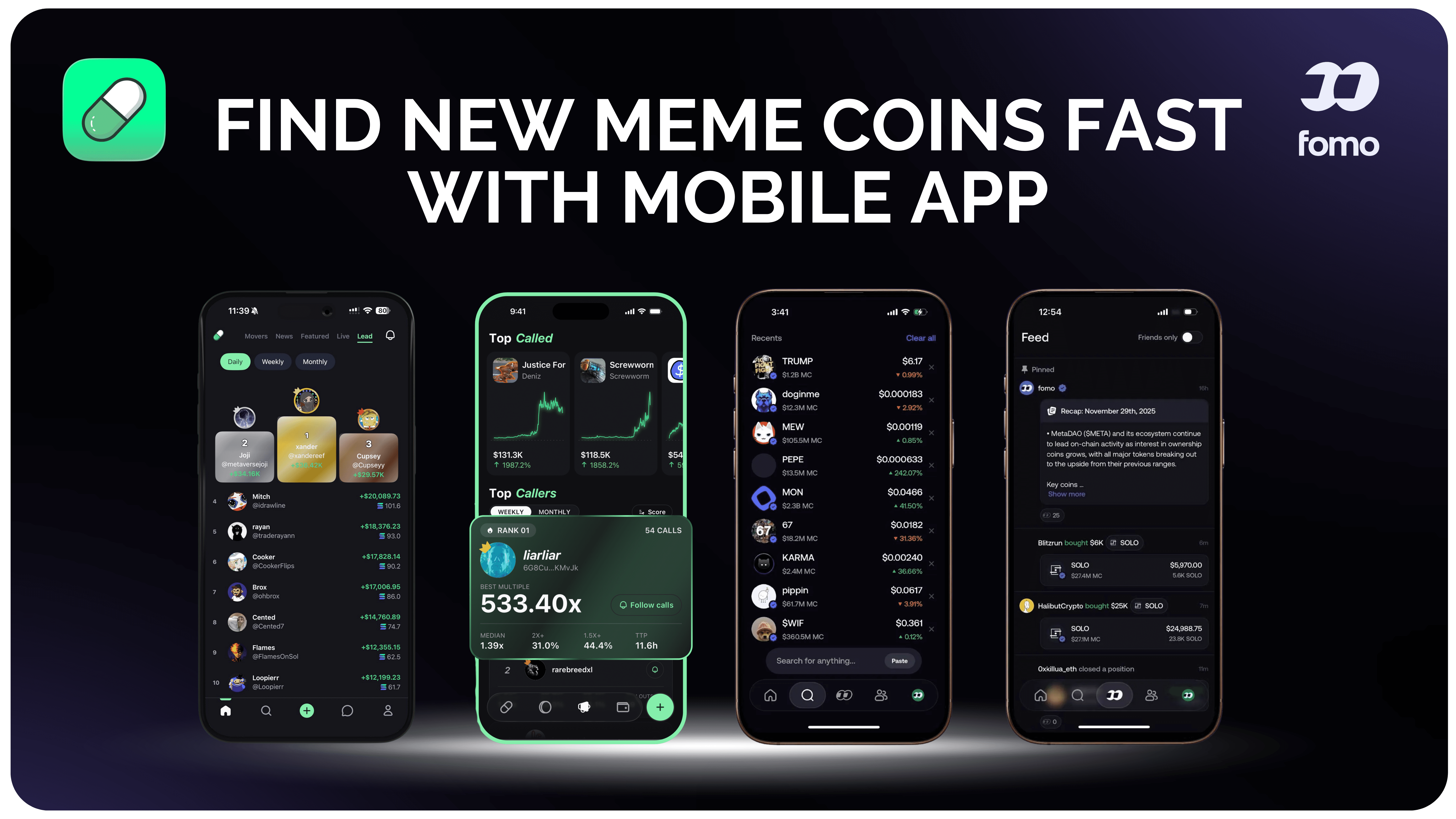 best mobile app for finding new meme coins fast 