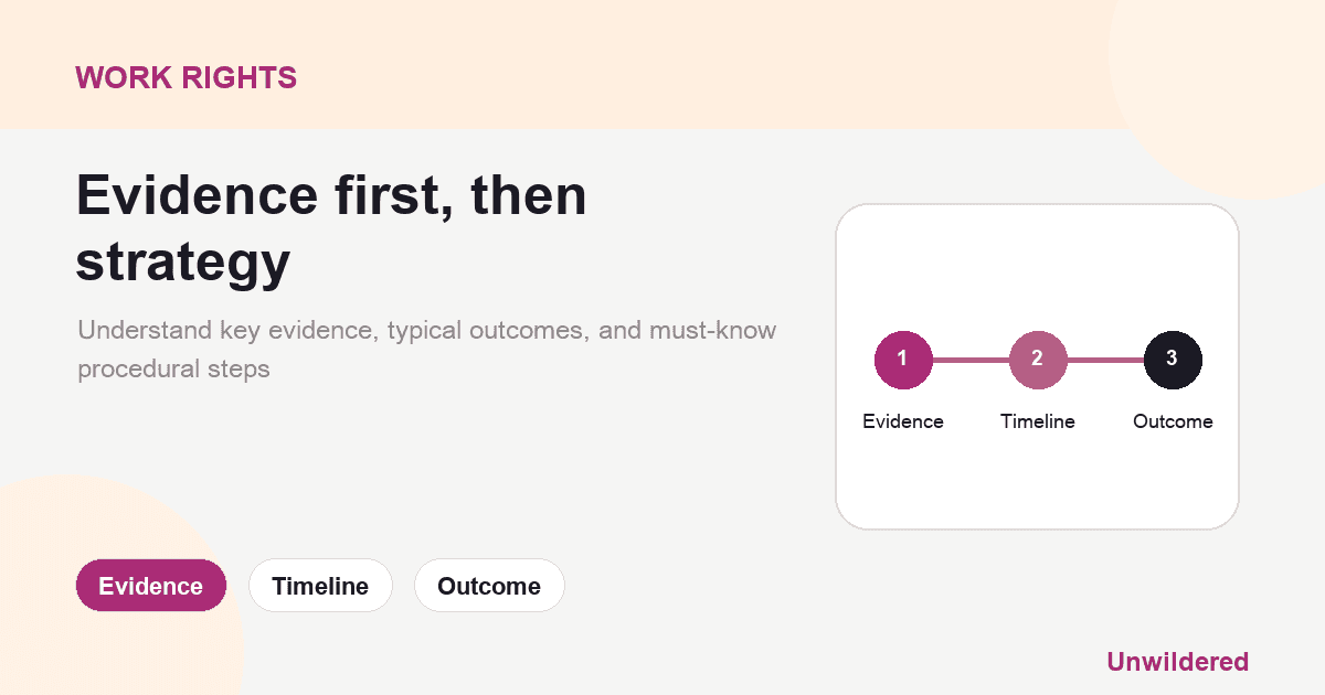 Explainer card for High-Value Wrongful Dismissal in the UK: How Senior Executives Win or Lose in high court: Evidence, Timeline, Outcome.