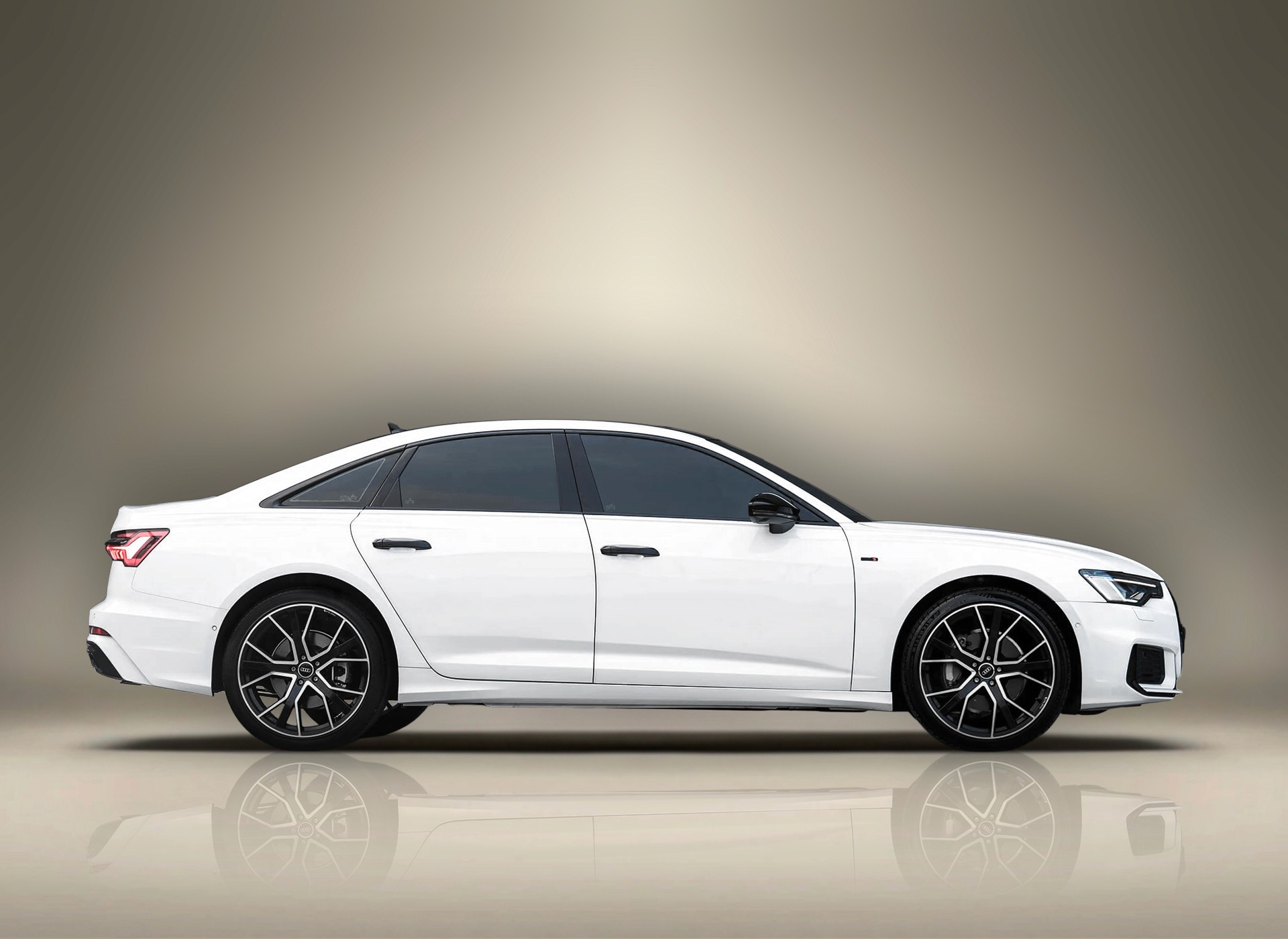 Location Audi A6 Blanc à Dubaï – Keyz Rent | Berline