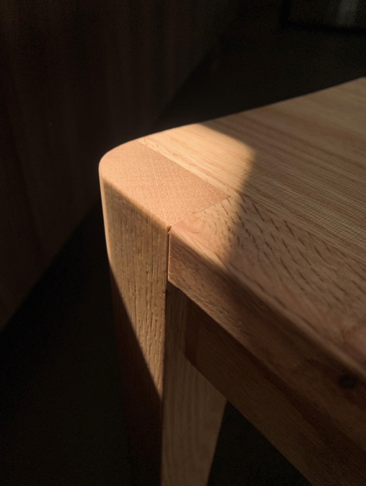 Workshop made of bright wood