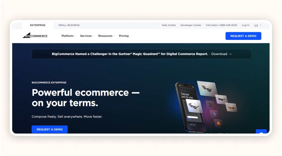 BigCommerce Enterprise page