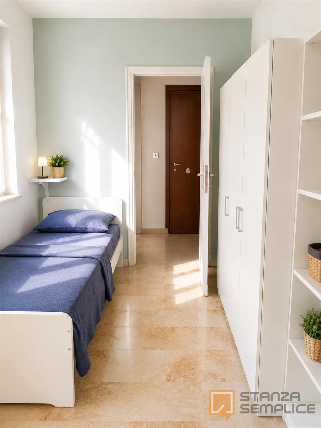 Stanza singola di 10 mq in Via Corridoni, Milano – 840€ tutto incluso, cauzione zero