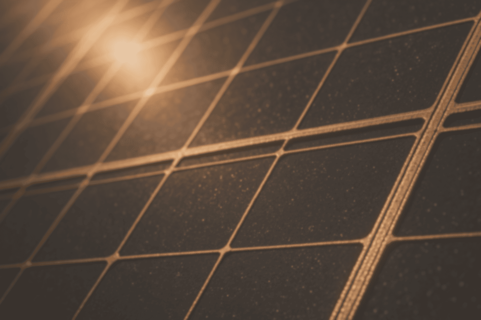 Drone shot of a running track at night