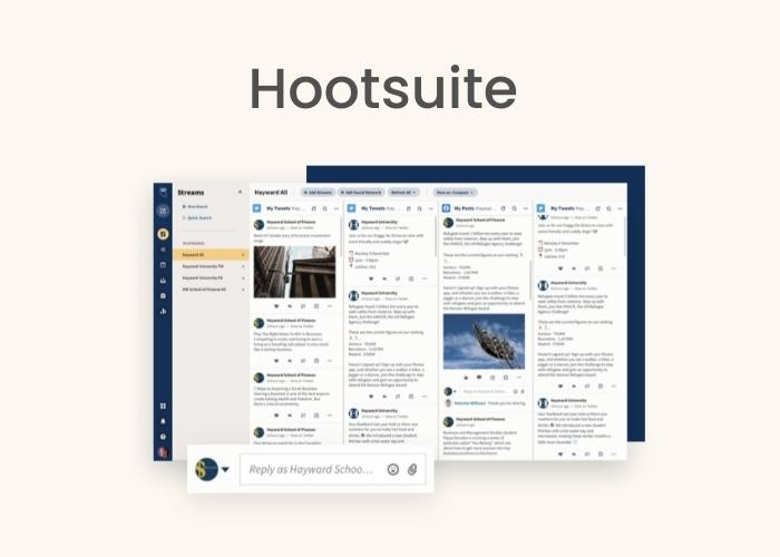 Hootsuite- social media management tool