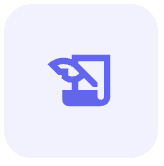 Icon representing a calendar