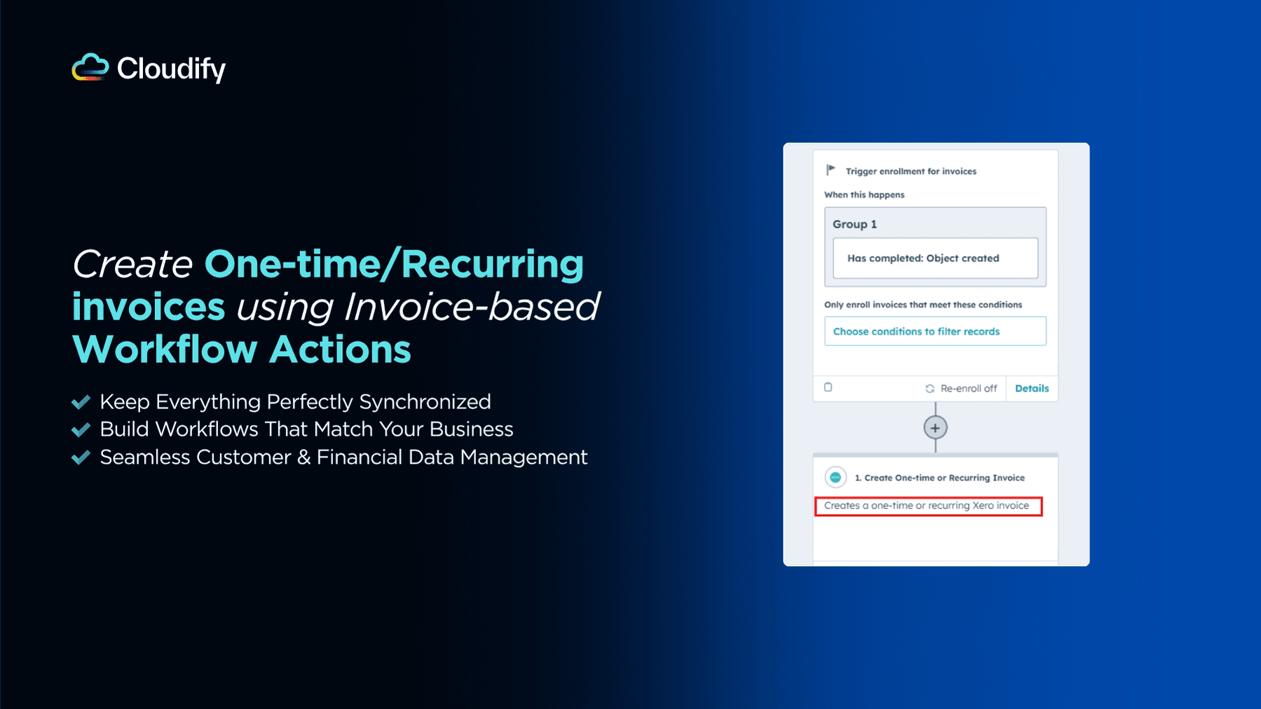 Customer and product sync