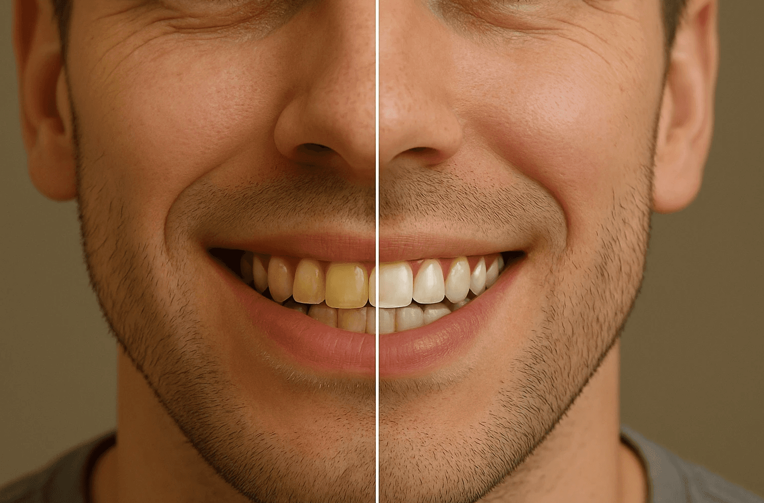 Por que os dentes ficam amarelados com o tempo?