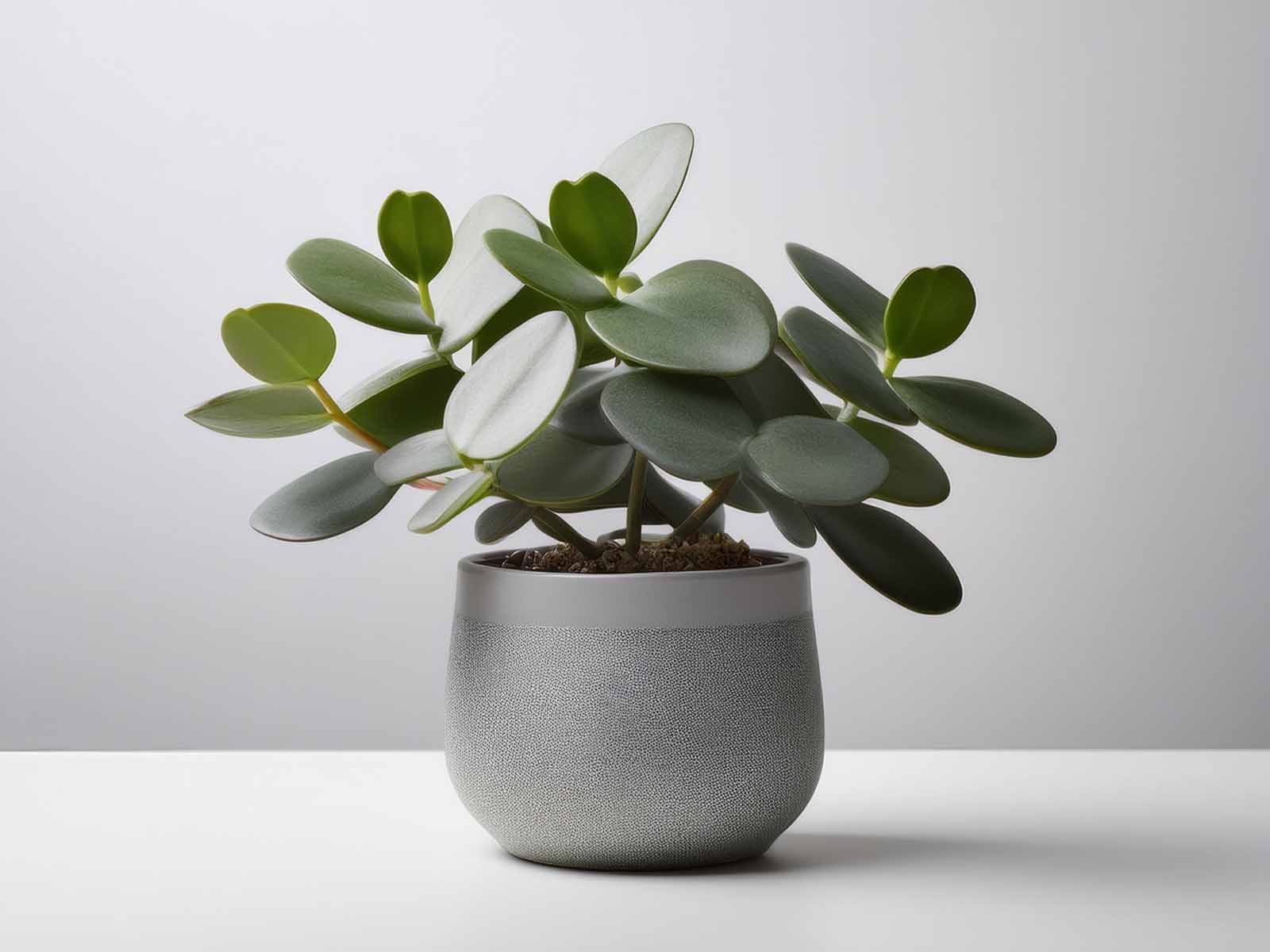 Hoya Carnosa plant with glossy, waxy leaves in a modern St. Louis office, supplied by Tropical Decor