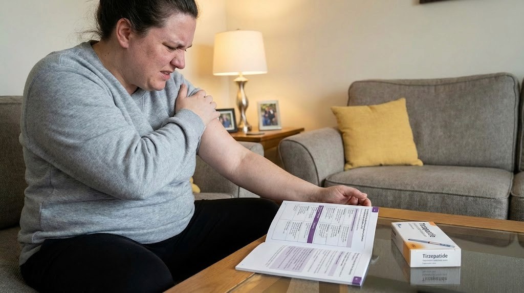 Tirzepatide side effects muscle pain