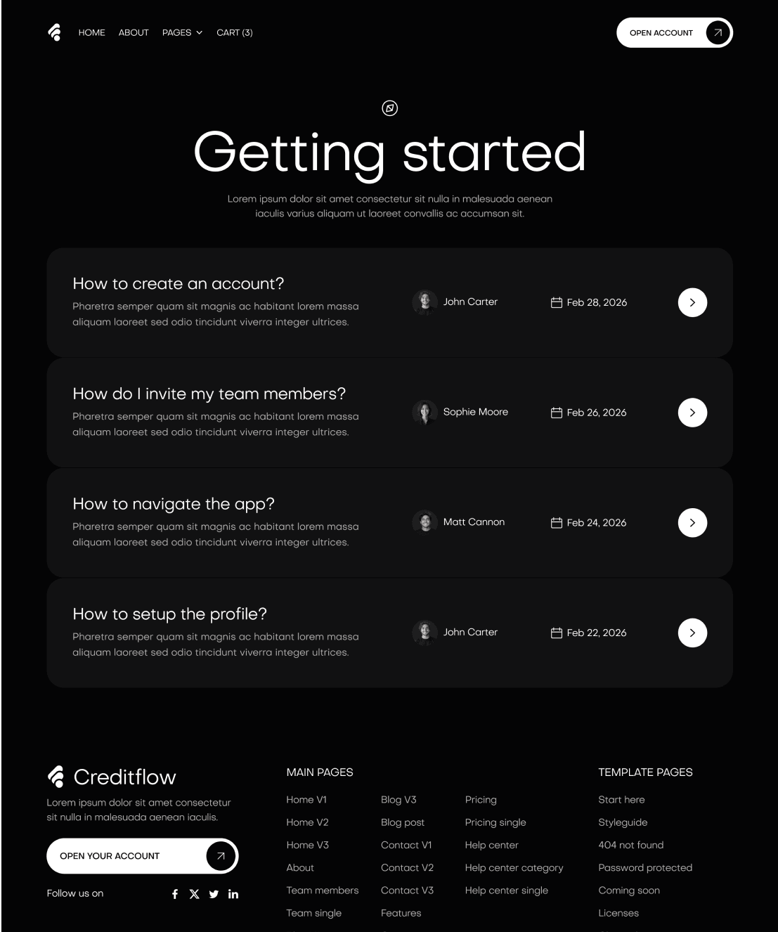 Techbeta - 404 Page - Website Framer Template