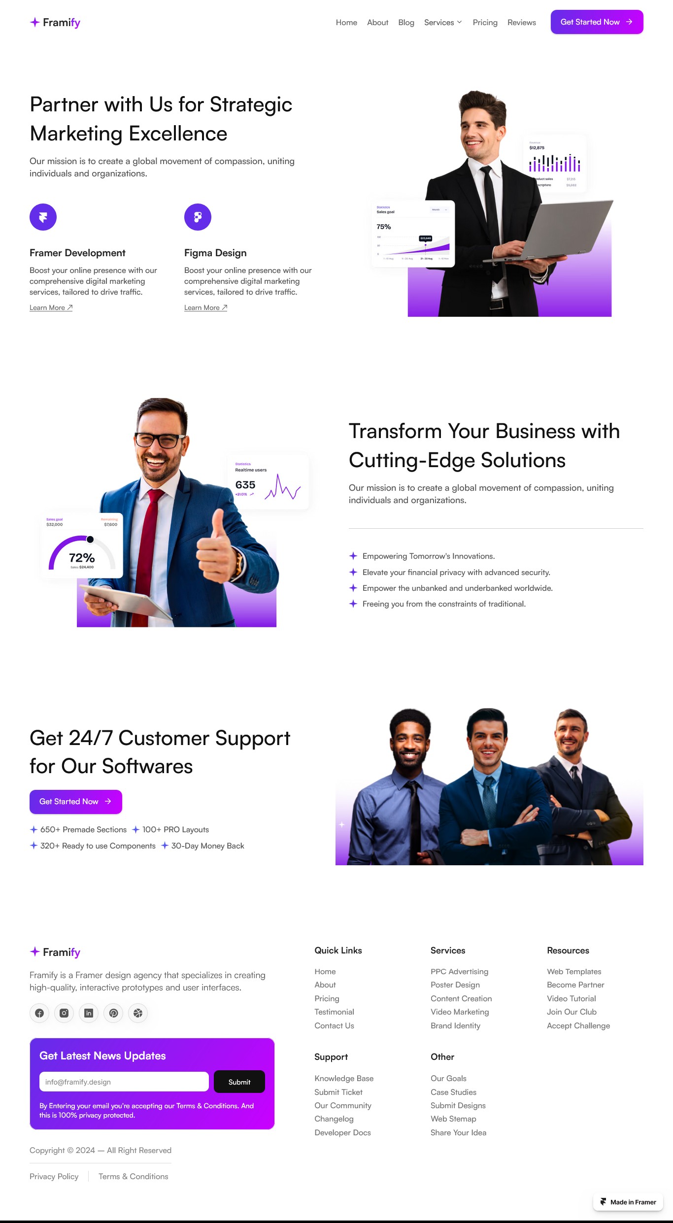 Framer Feature Page v1