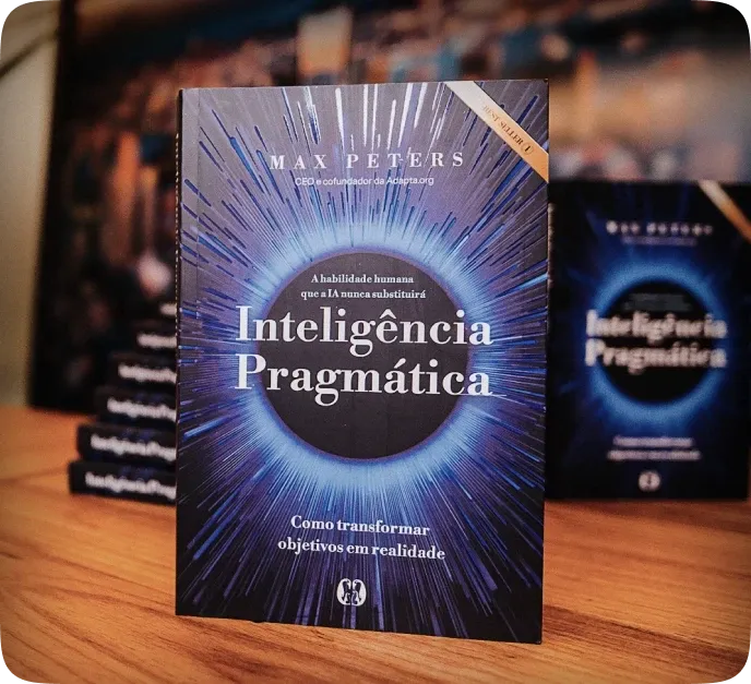 Capa do livro Inteligência Pragmática, de Max Peters