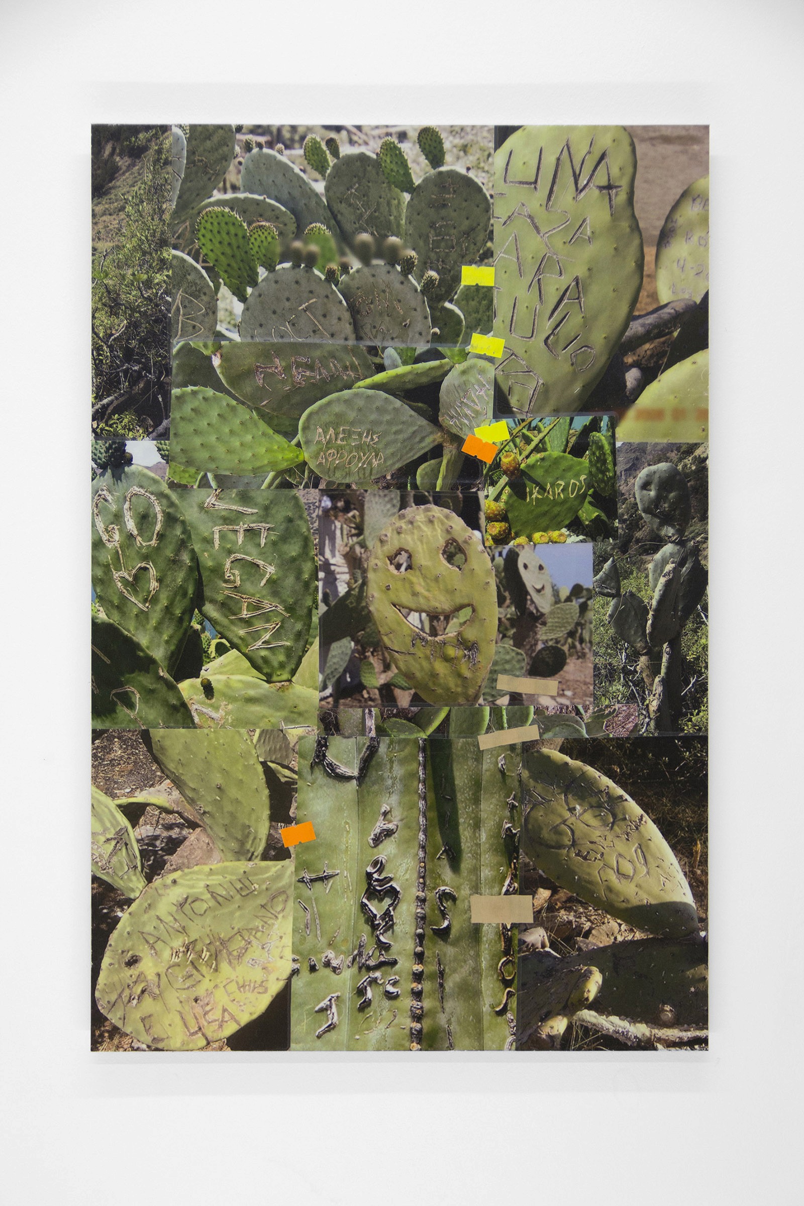 Nicholas Cheveldave artwork collage on dibond