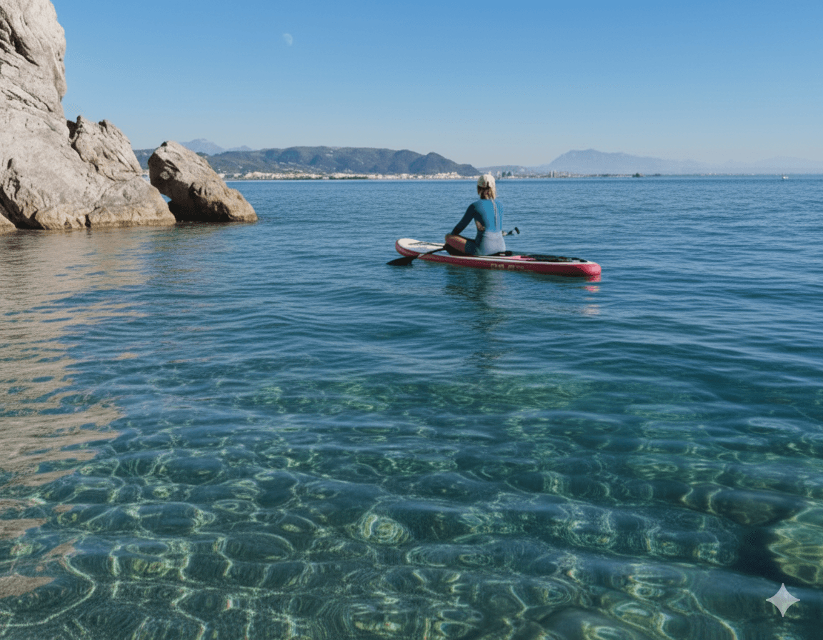 Group of men surfing