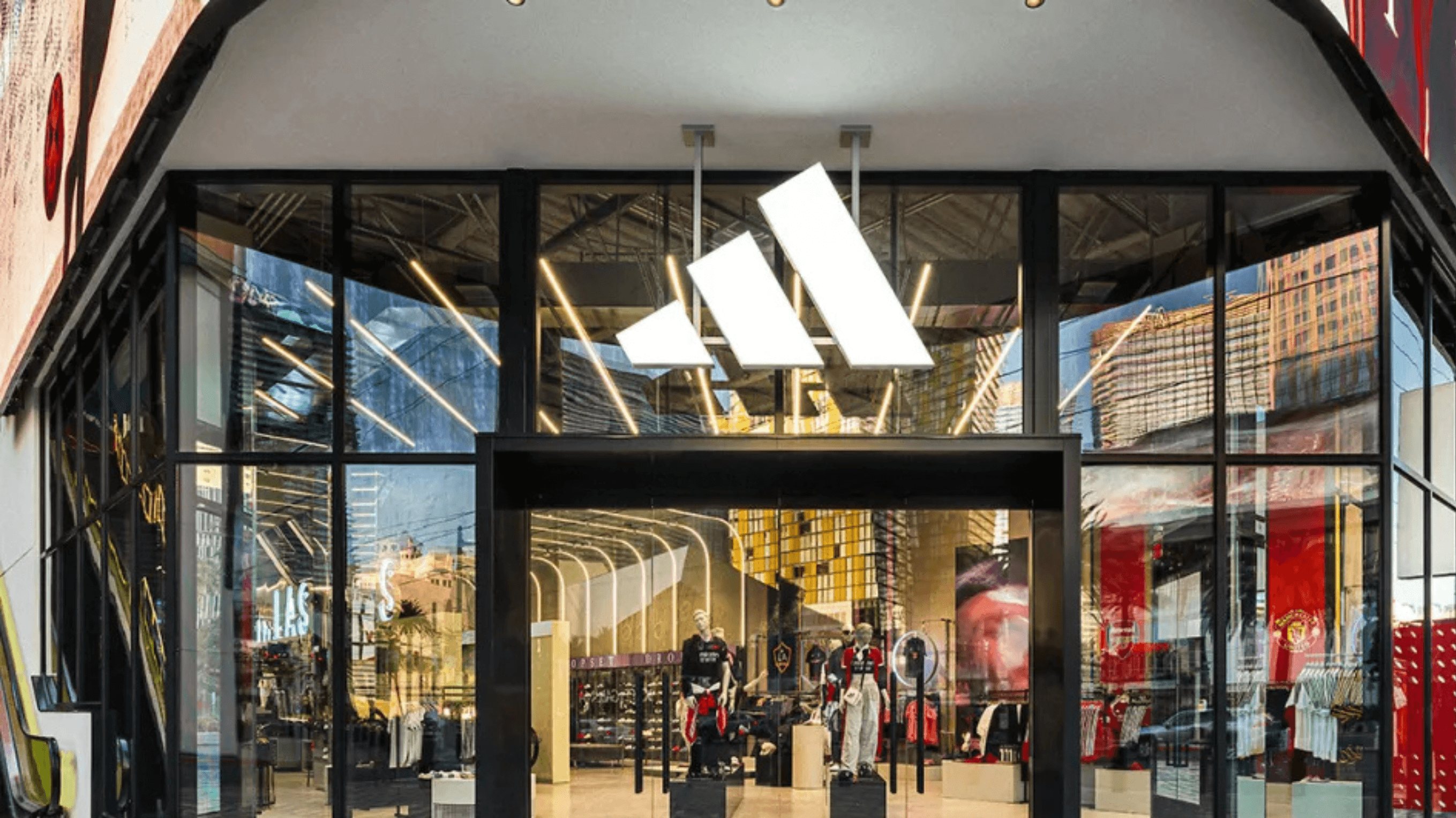 Adidas storefront image