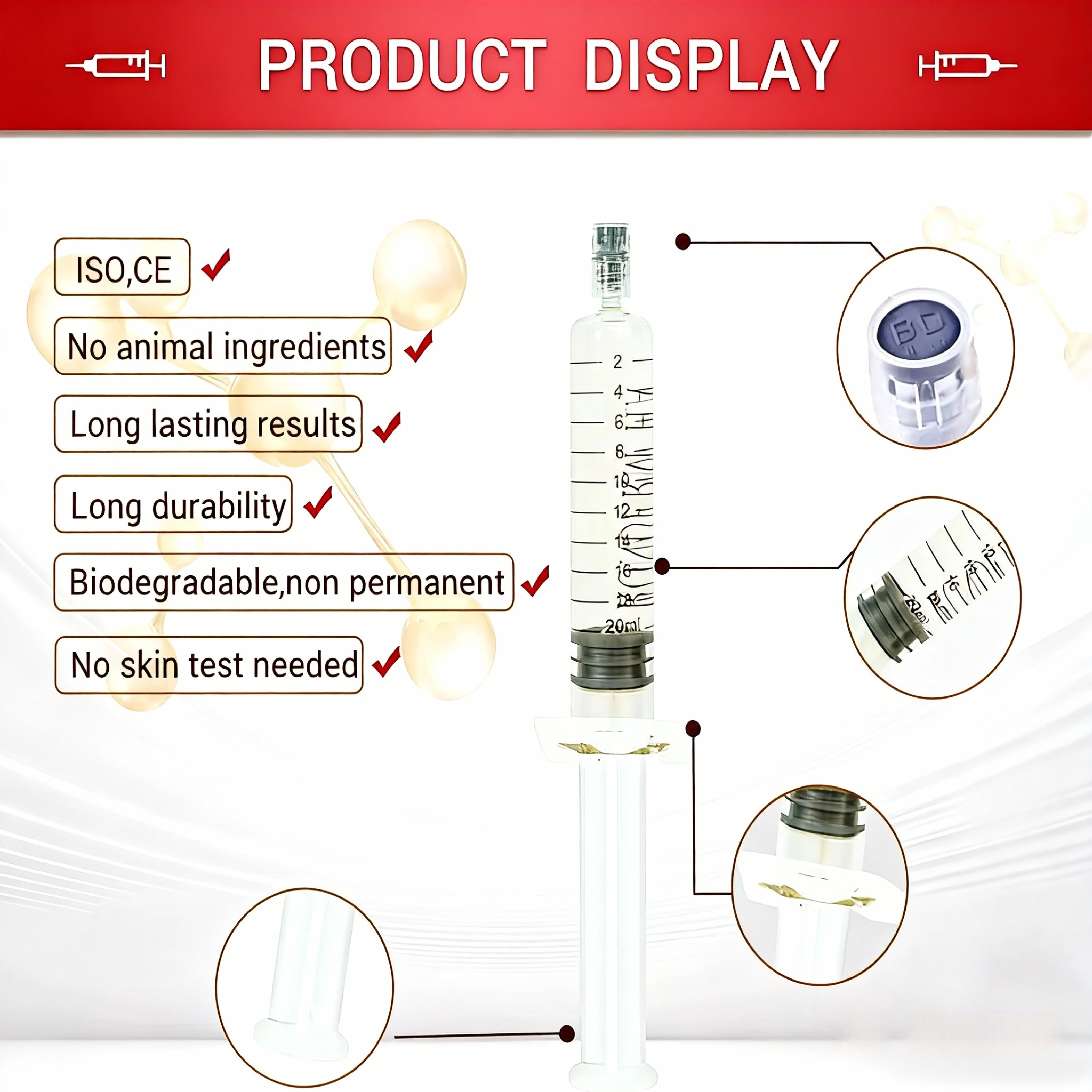 best cross linked hyaluronic acid filler with lidocaine for wrinkles