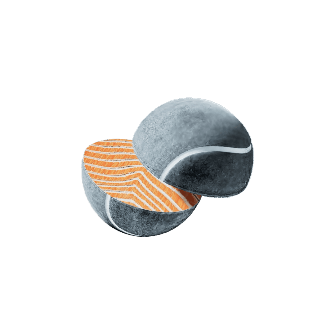 Abstract metalic shape