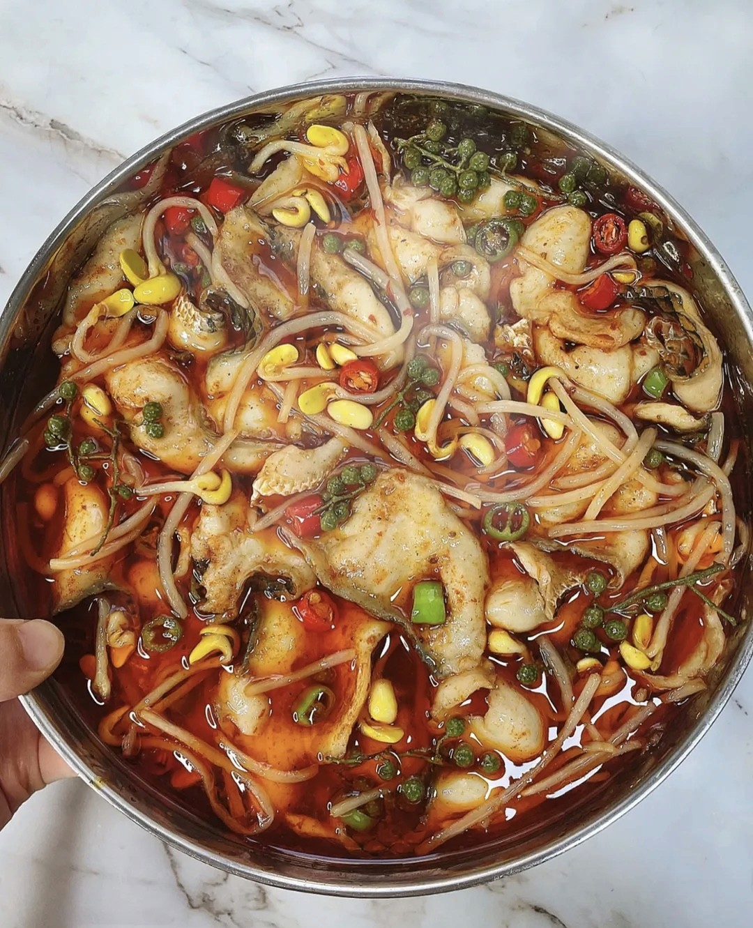 Boiled Spicy Fish, popular Sichuan‑style Chengdu dish
