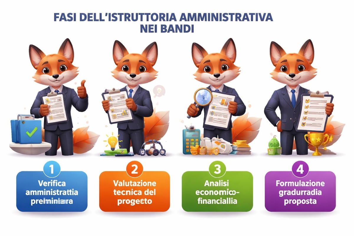 Fasi dell'istruttoria ordinaria