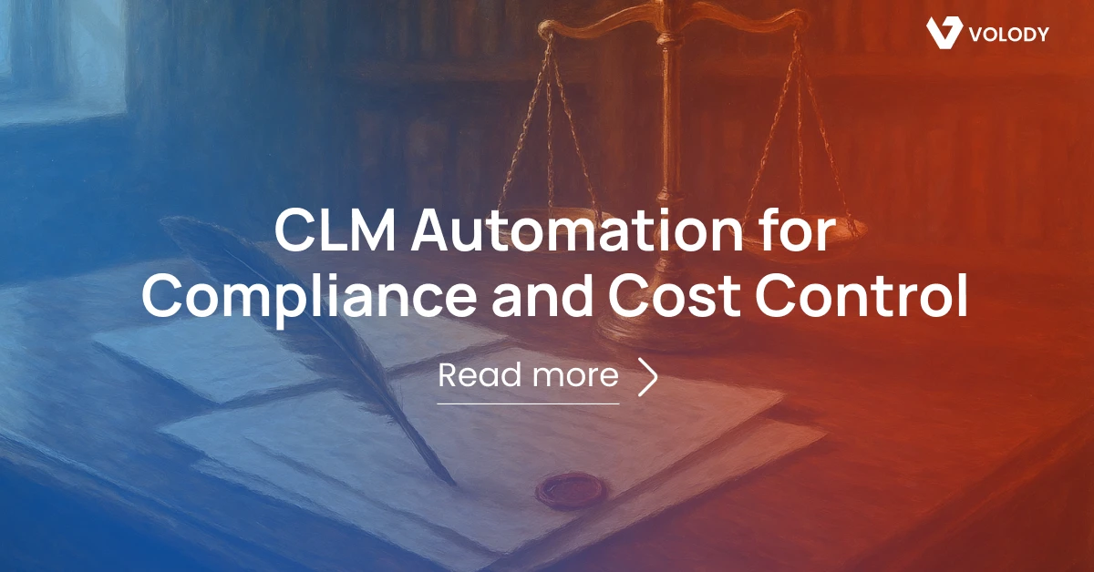 CLM Automation for Compliance and Cost Control