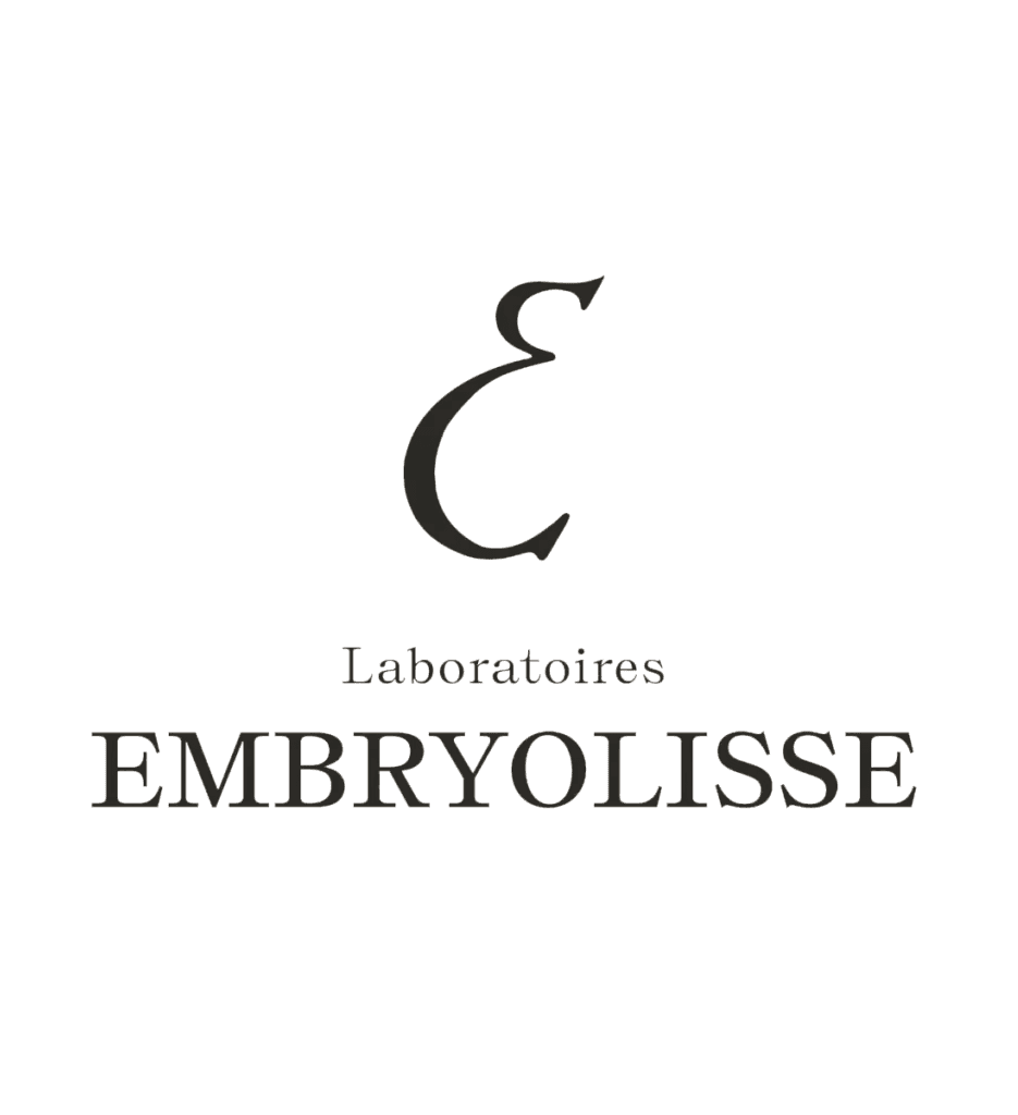 Logo Embryolisse partenaire de Lina Marchand créatrice UGC premium spécialisée skincare