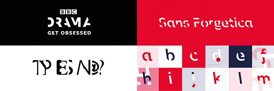 Different typefaces