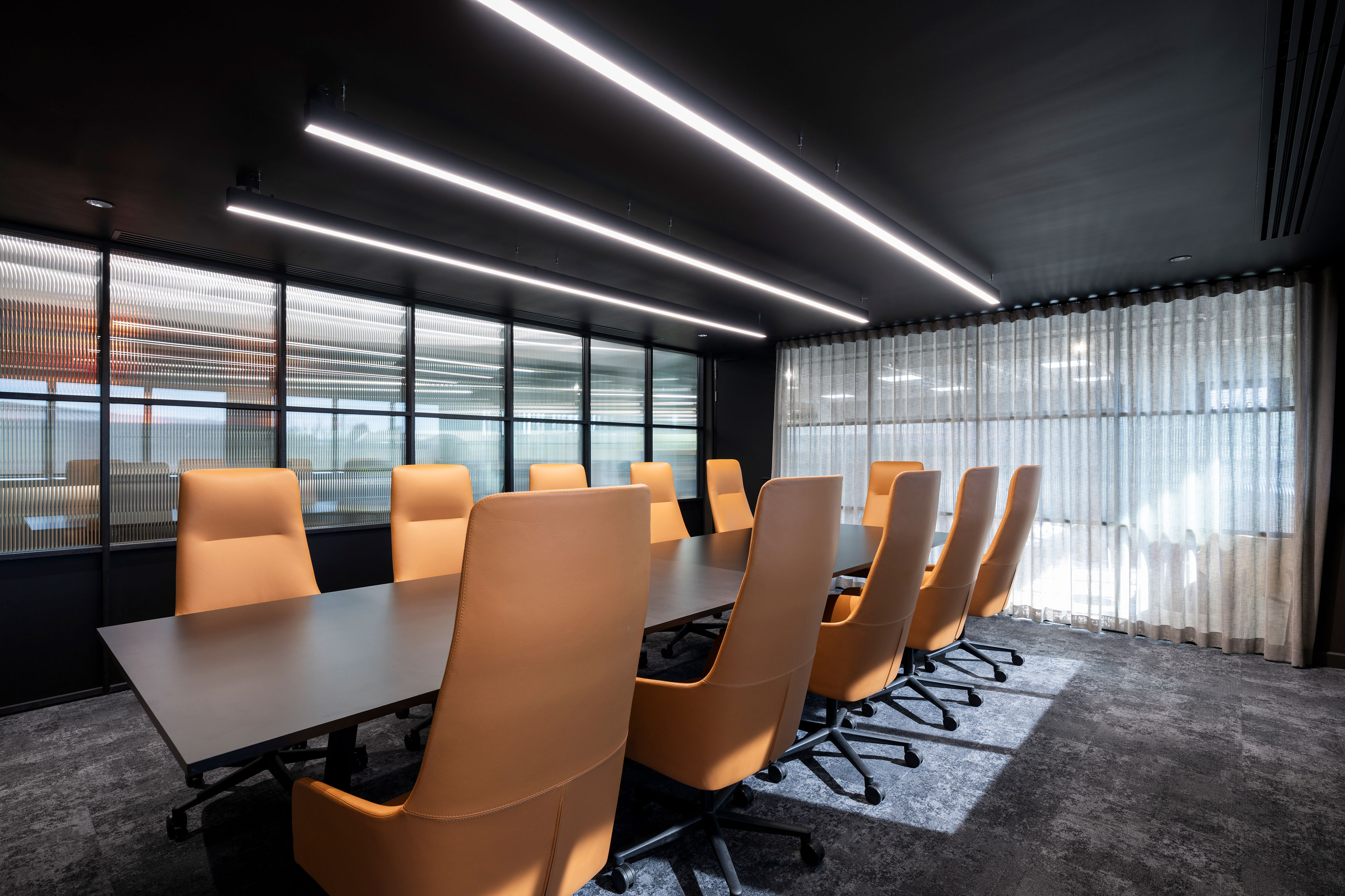 Hall with curtain - Softwire