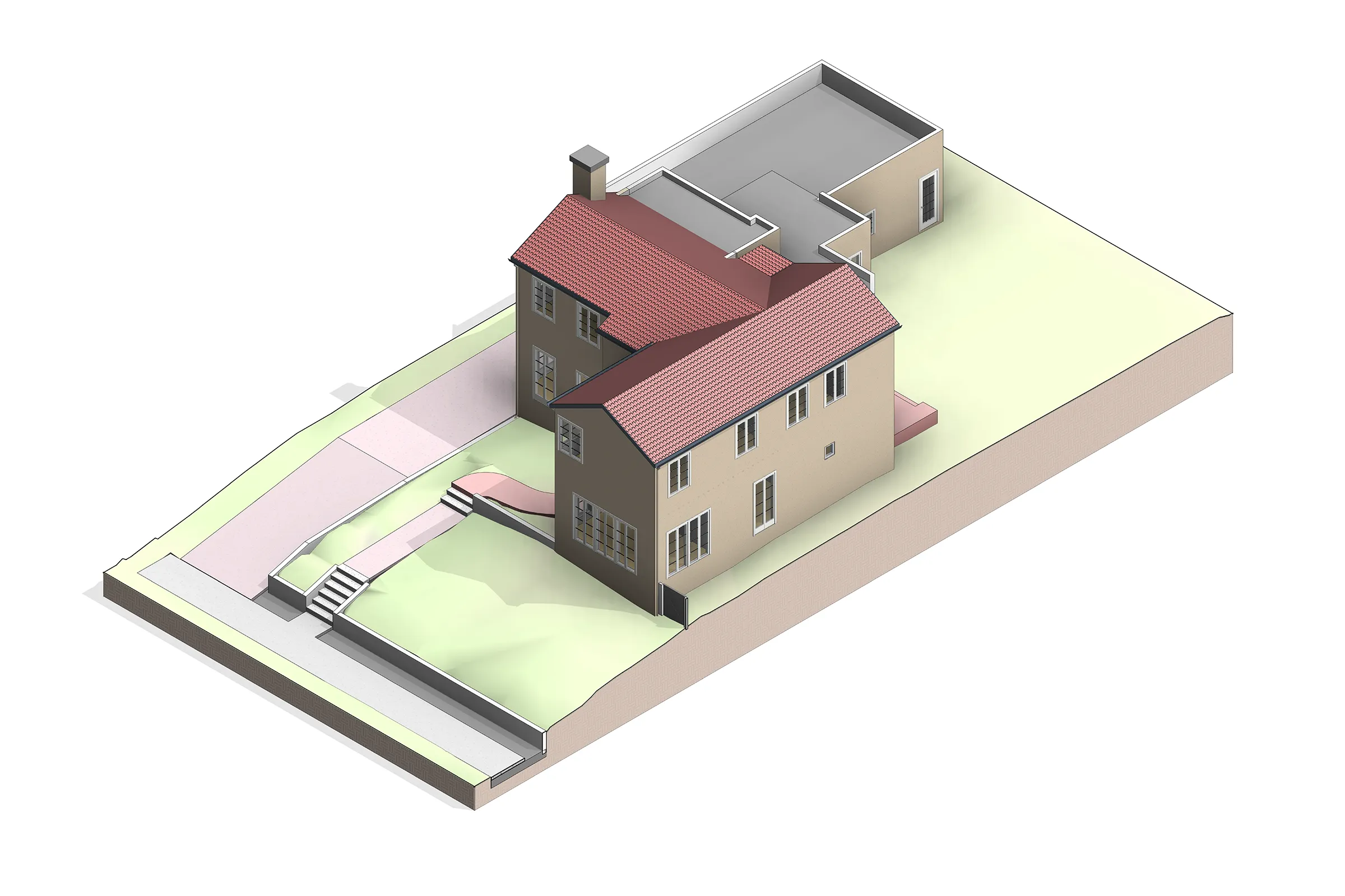 Estrella Avenue House Axon