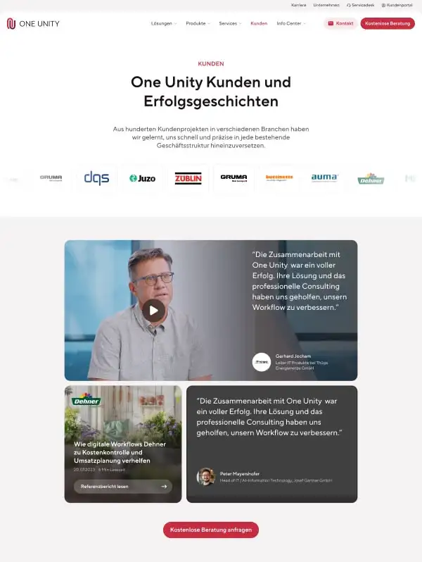 Screenshot aus einem Projekt