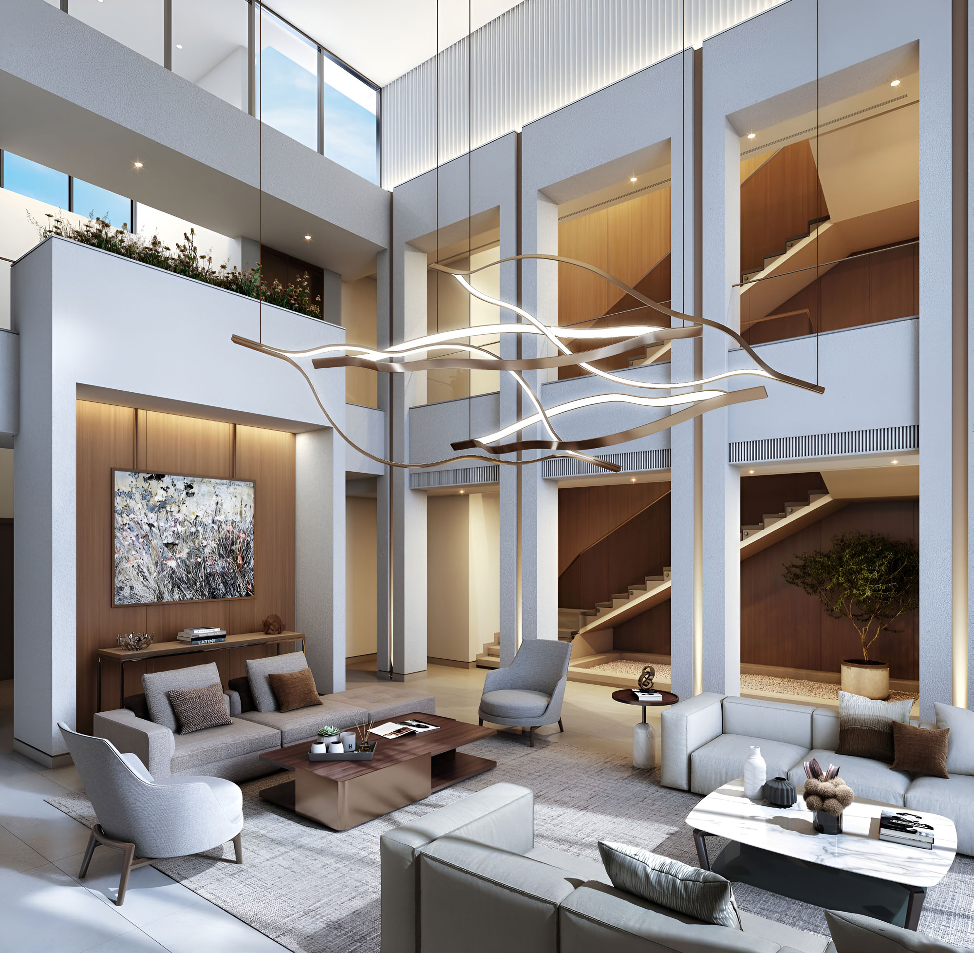 Sobha Estates Living Room