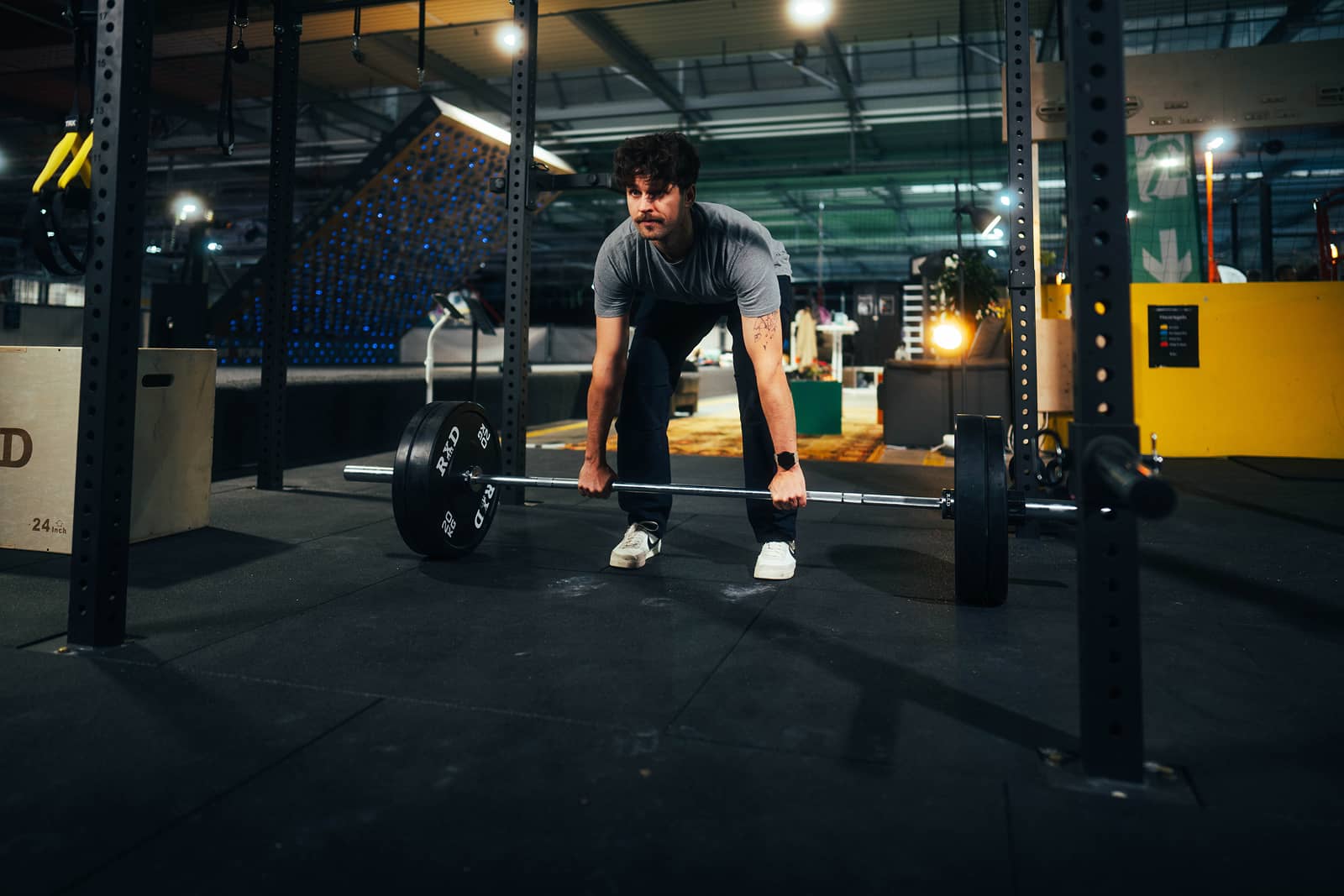 Fitnessbereich Klettertraining