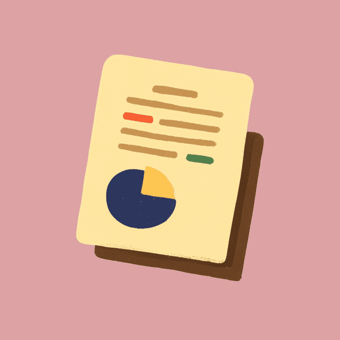 an open book with pictures of food on it